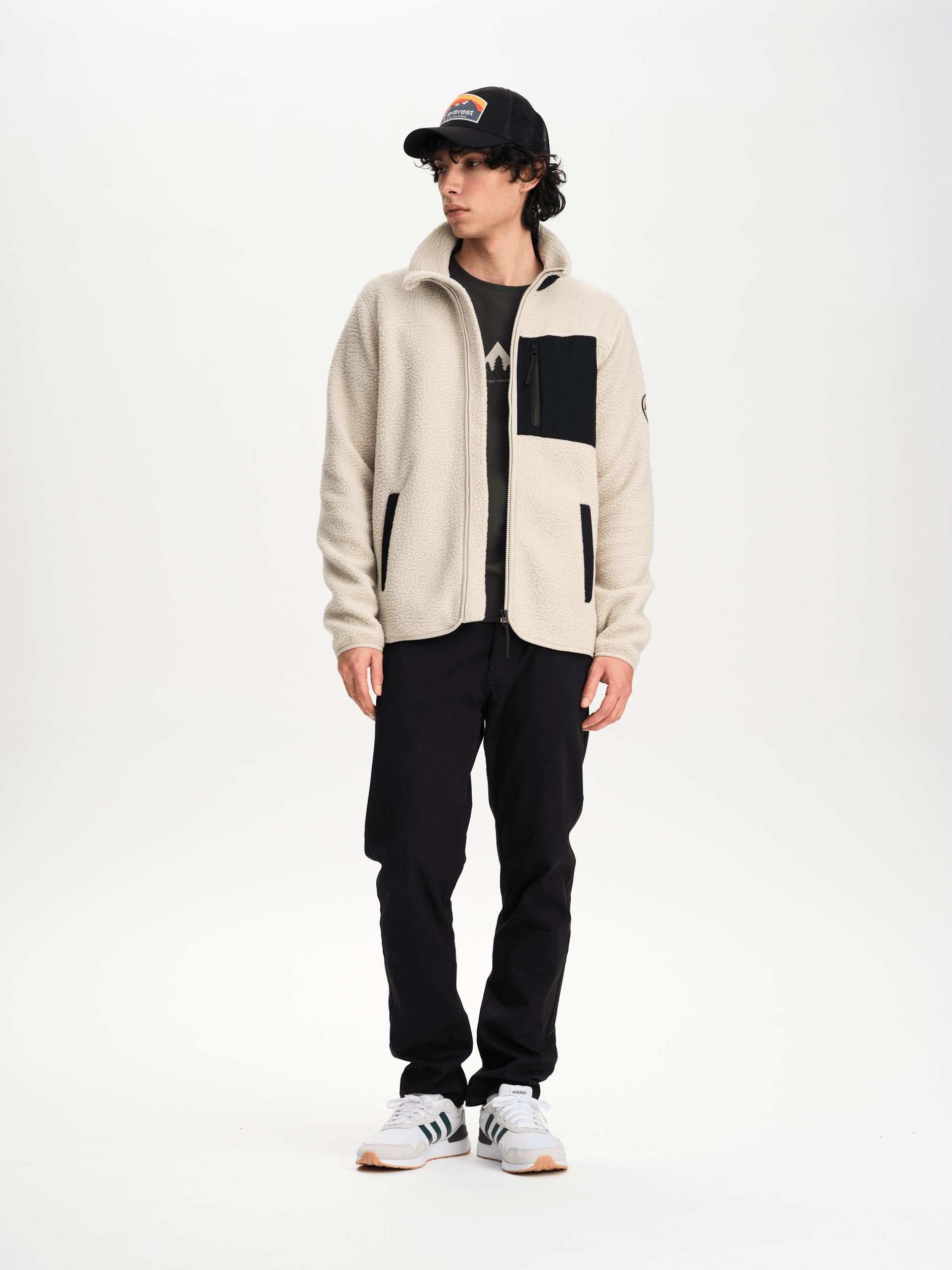 PILE SHIRT RETRO IVORY BEIGE Everest Pile Fleece