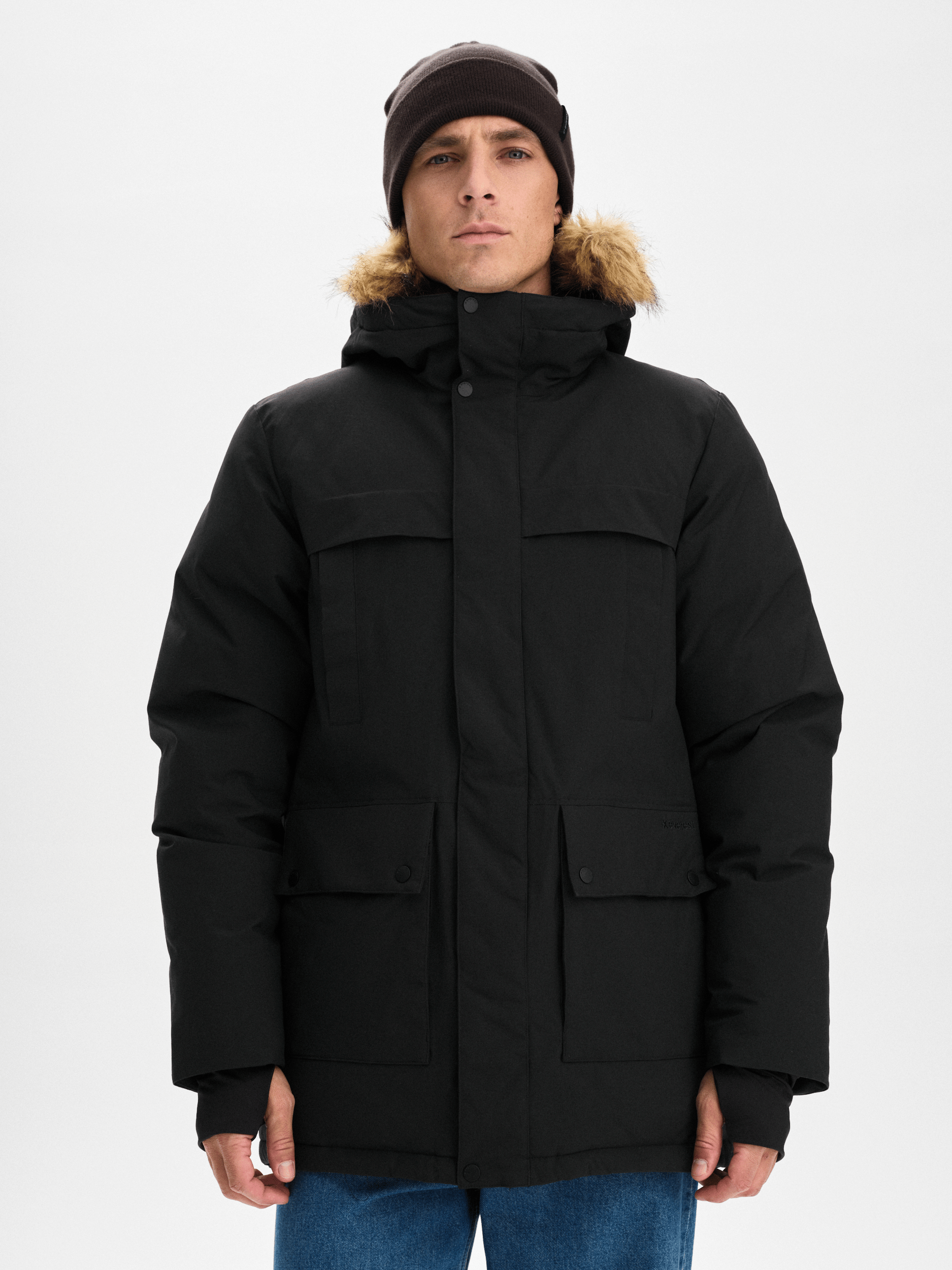 CLASSIC PARKA BLACK MEN Everest Parka