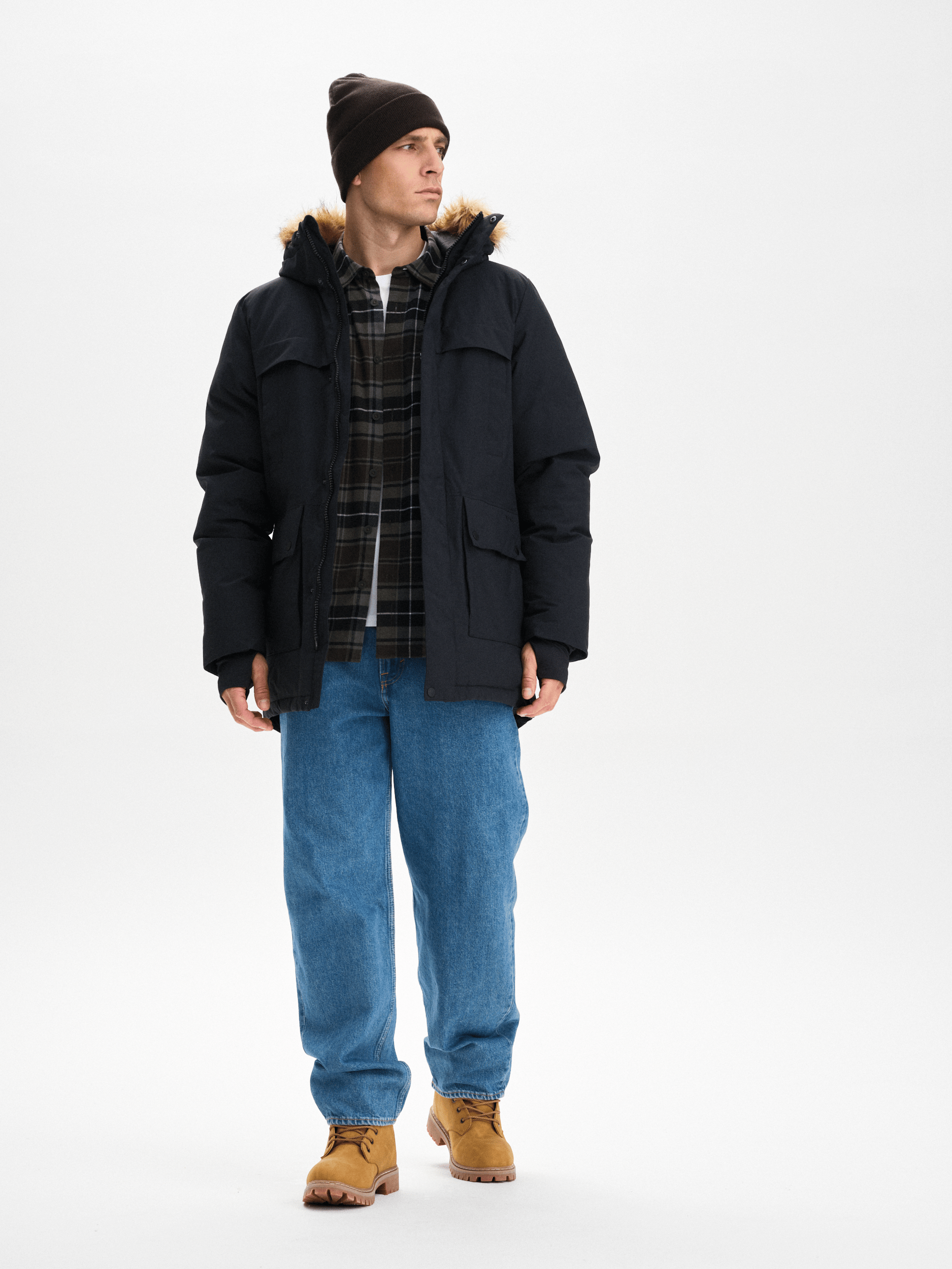 CLASSIC PARKA BLACK MEN Everest Parka