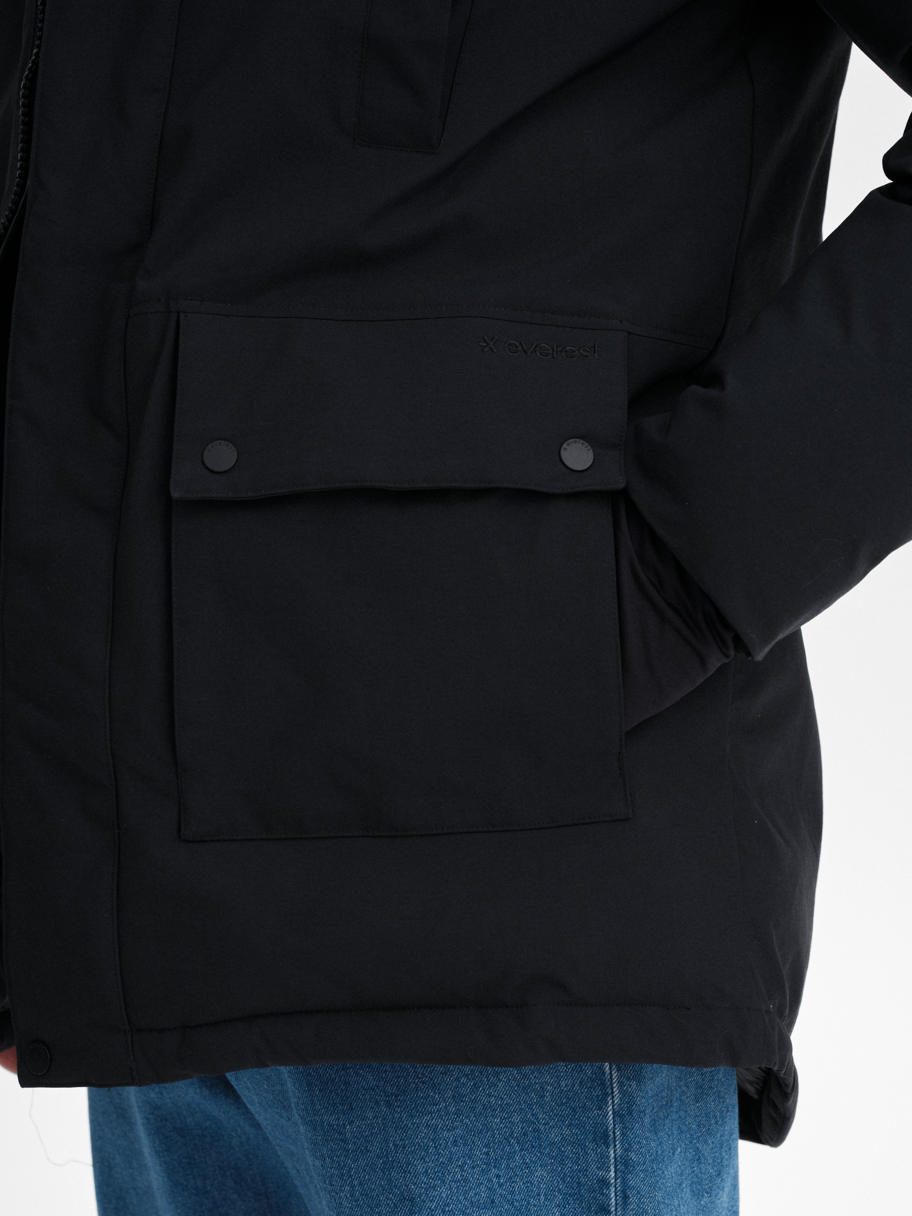 CLASSIC PARKA BLACK MEN Everest Parka