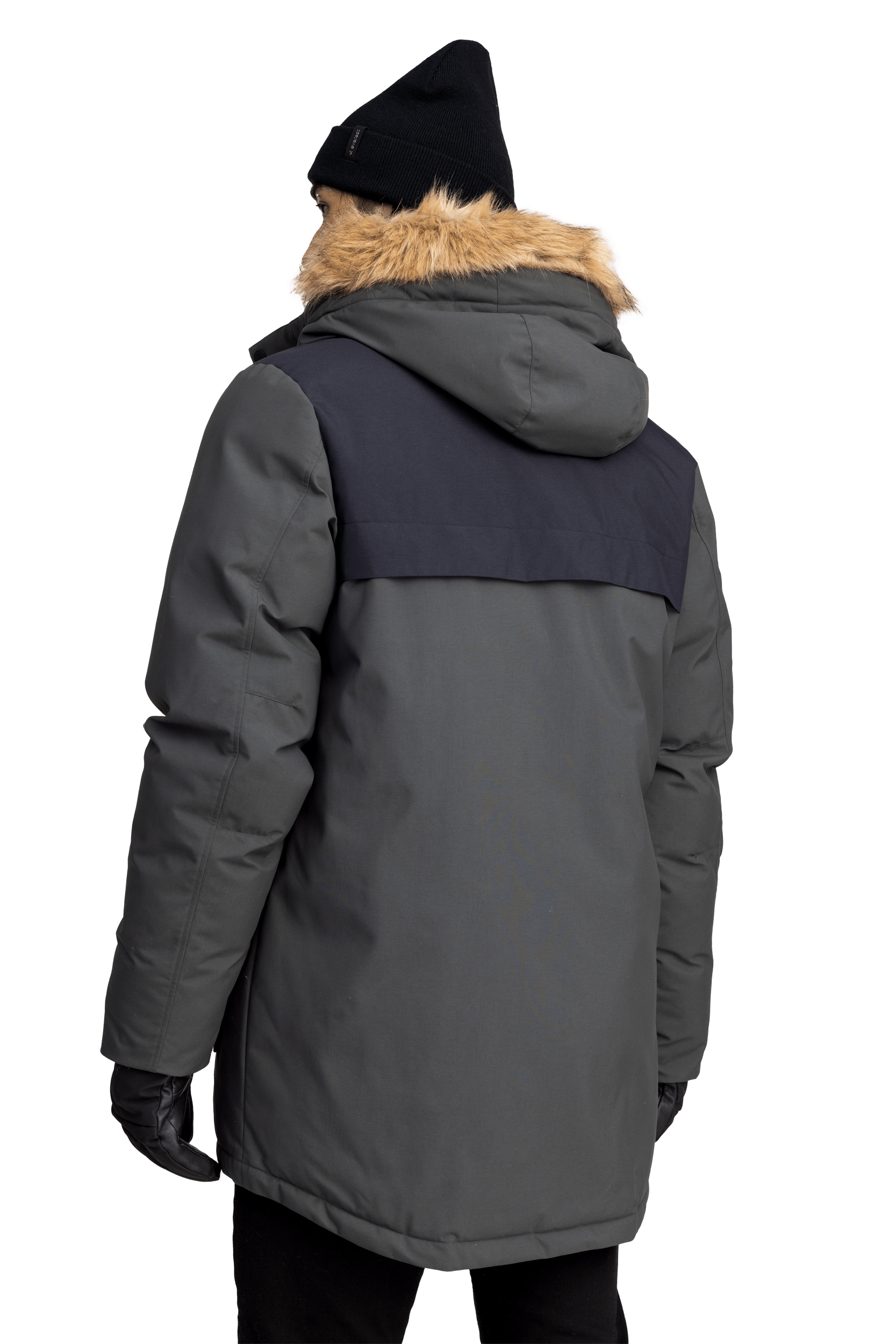 CLASSIC PARKA DARK GREEN/BLACK MEN Everest Parka