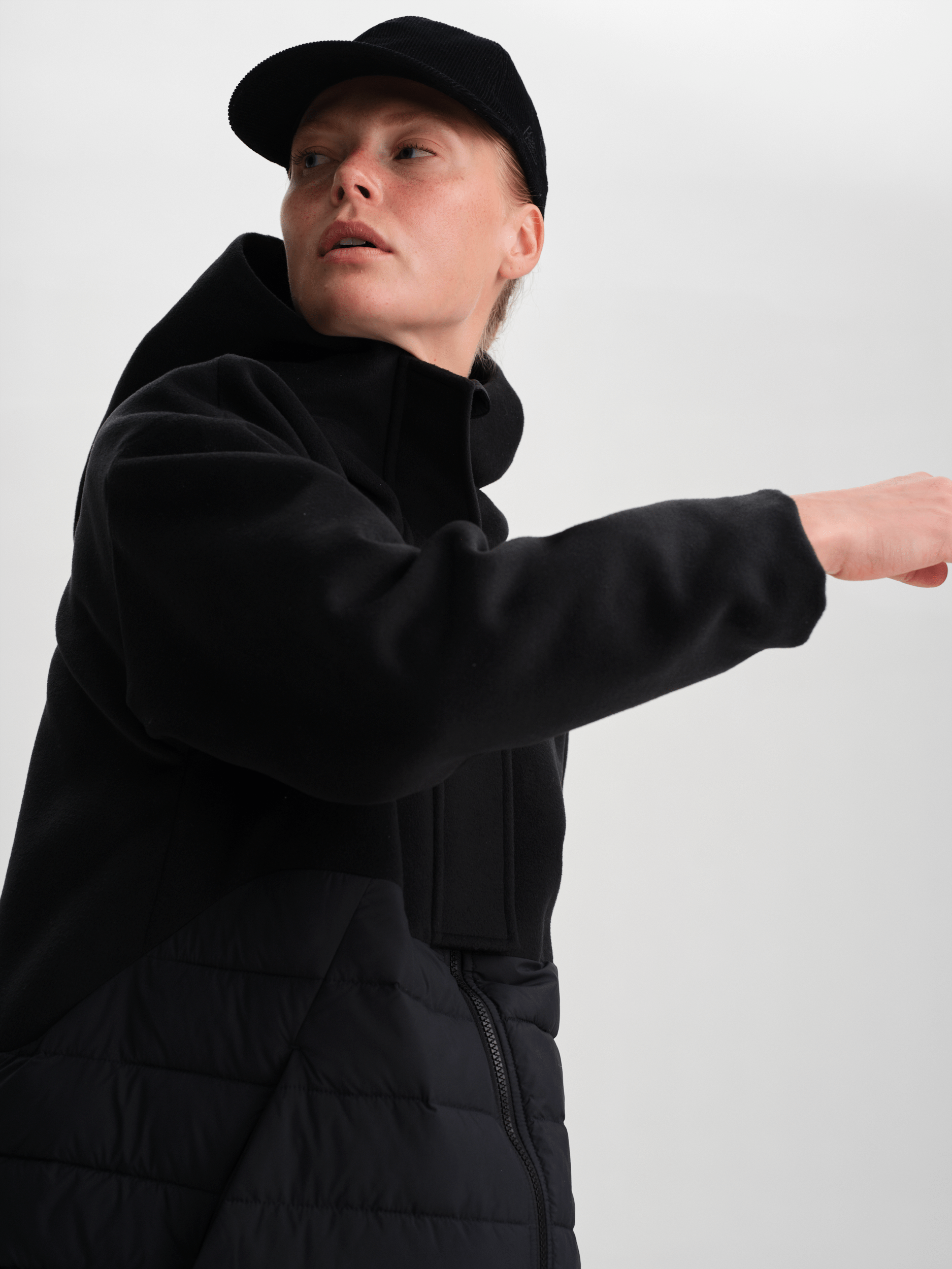 EDITH COAT BLACK Everest Padded Coat