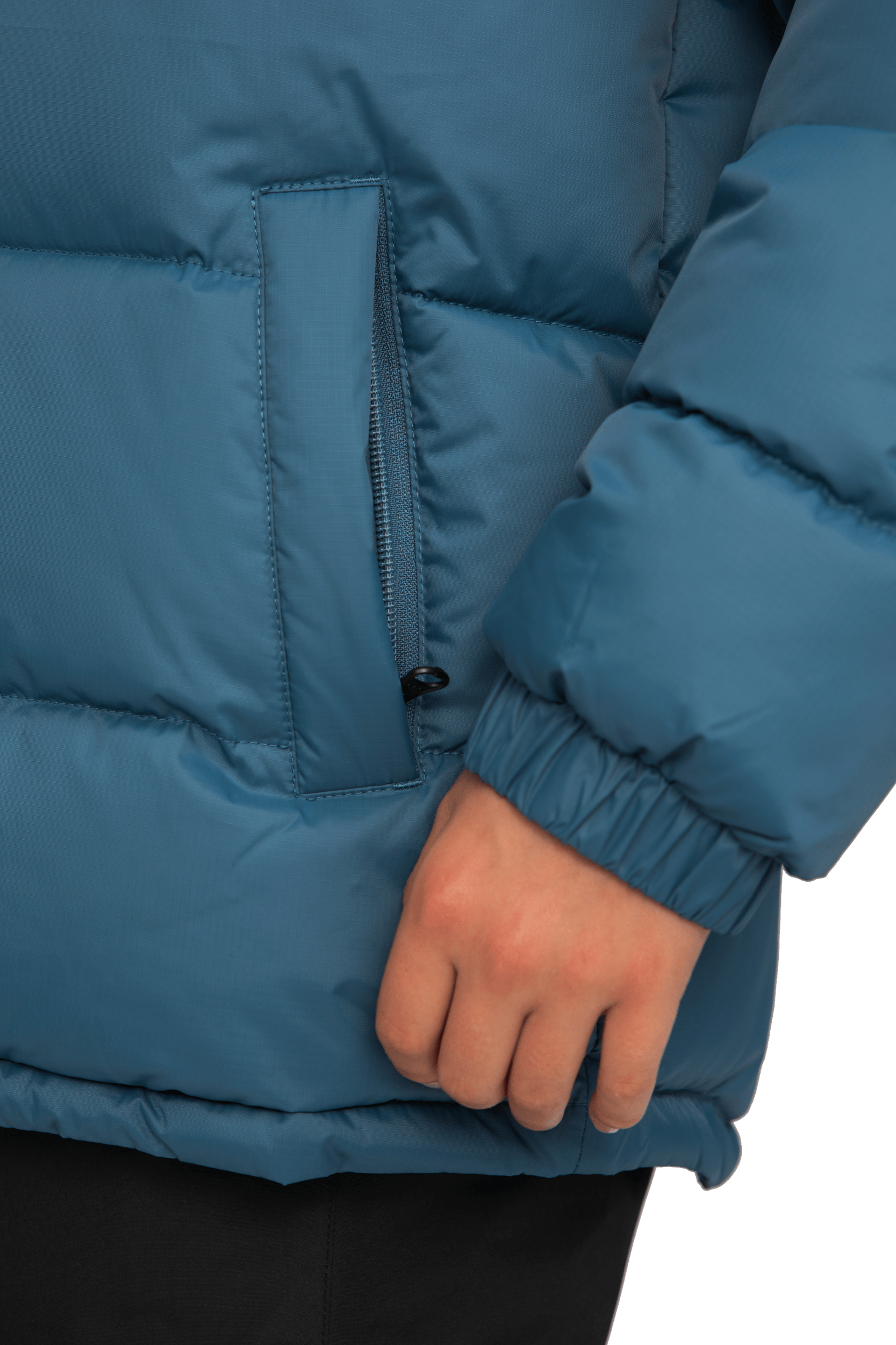 YAZZ JACKET DENIM BLUE/BLACK Everest Padded Jacket