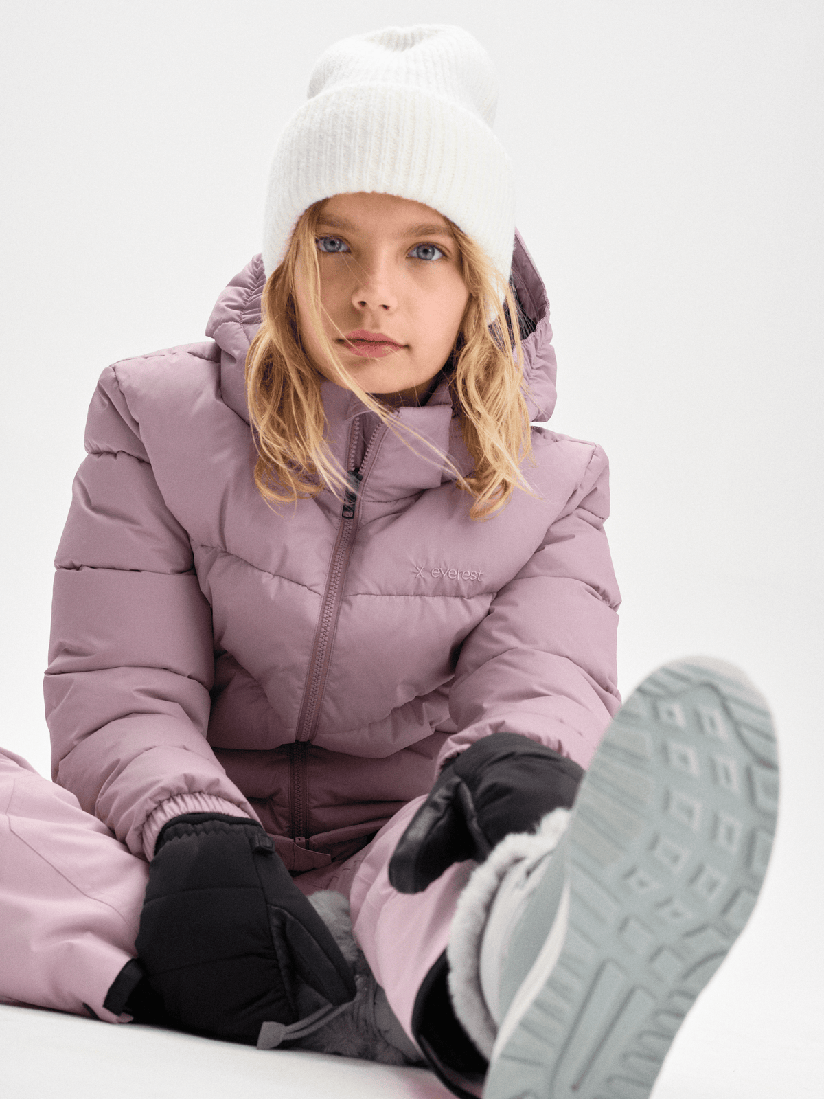 YAZZ JACKET MAUVE ROSE Everest Padded Jacket