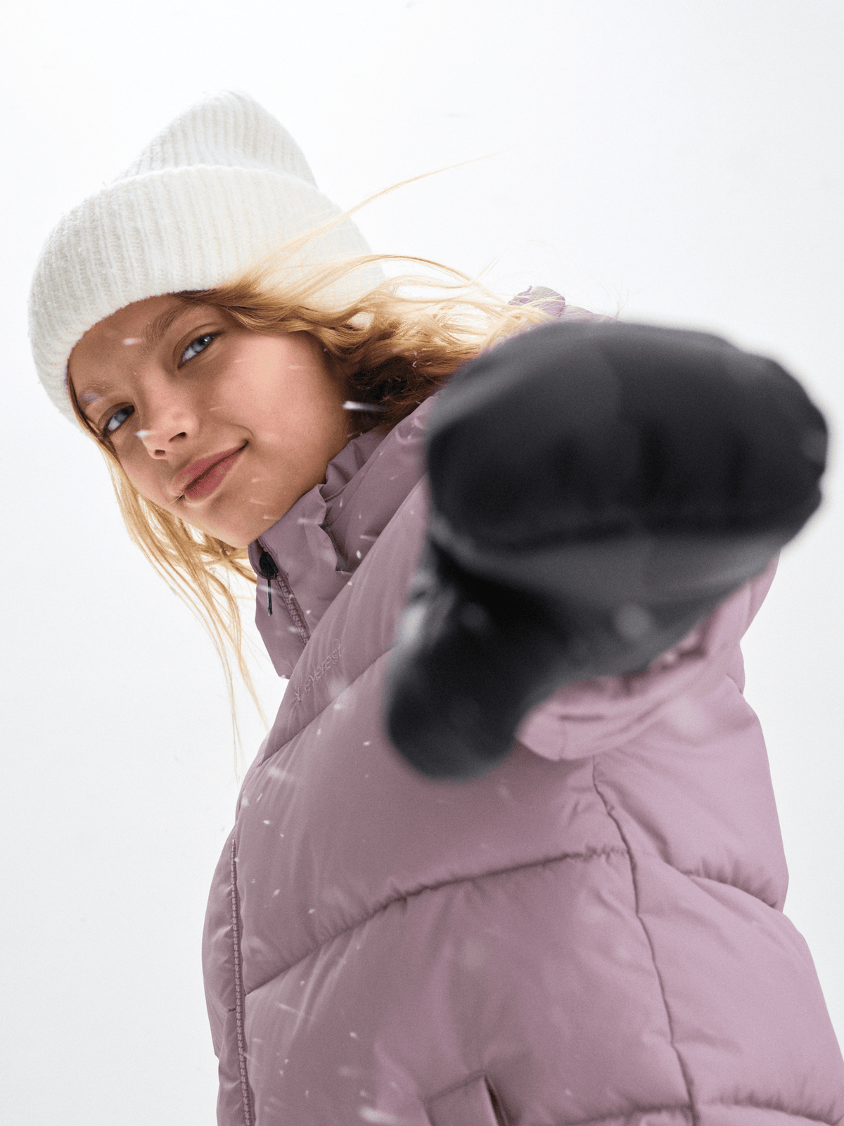 YAZZ JACKET MAUVE ROSE Everest Padded Jacket