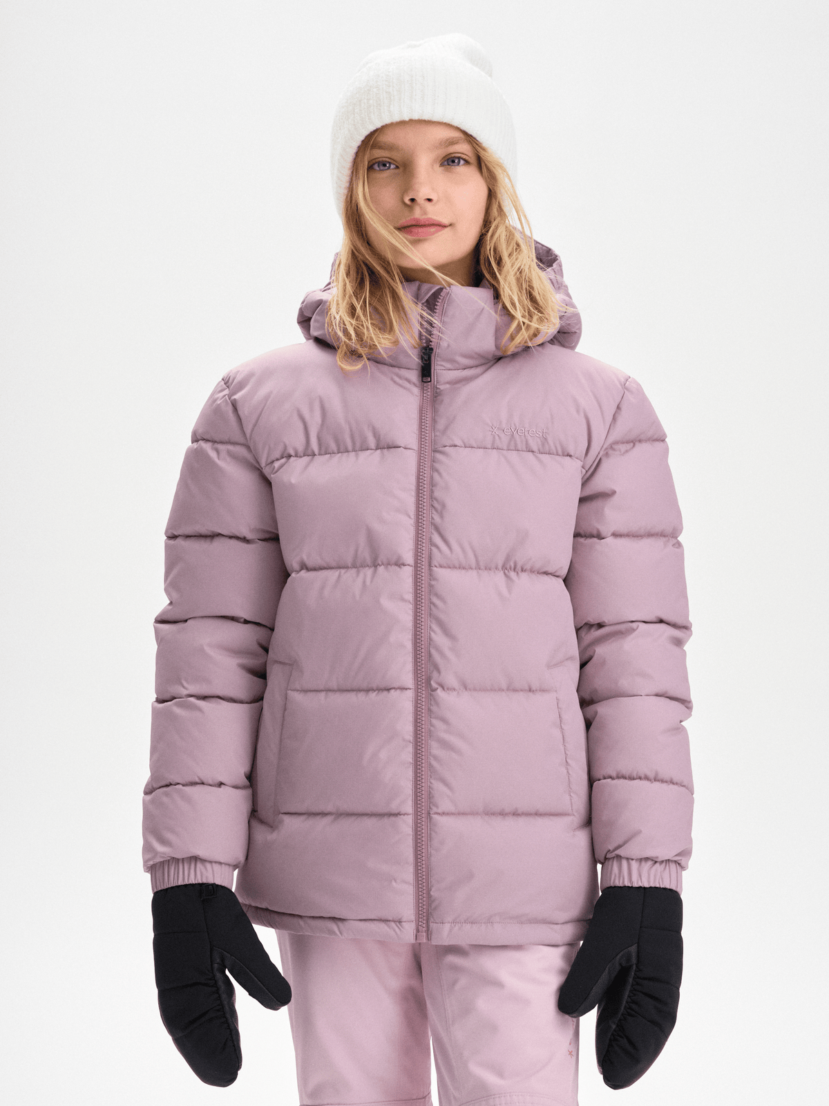 YAZZ JACKET MAUVE ROSE Everest Padded Jacket