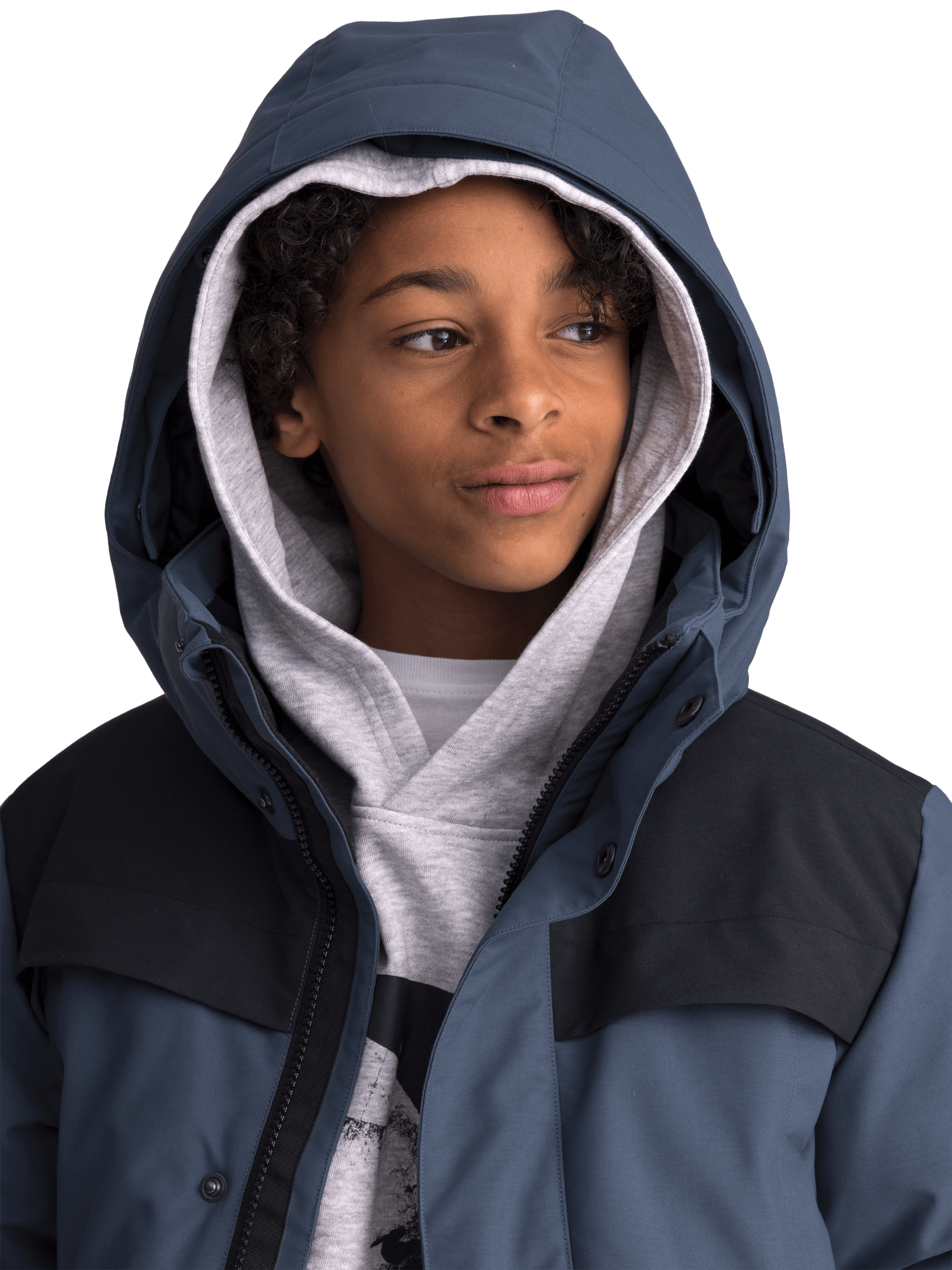 KONG PARKA  WHALE BLUE/BLACK Everest Winter Parka