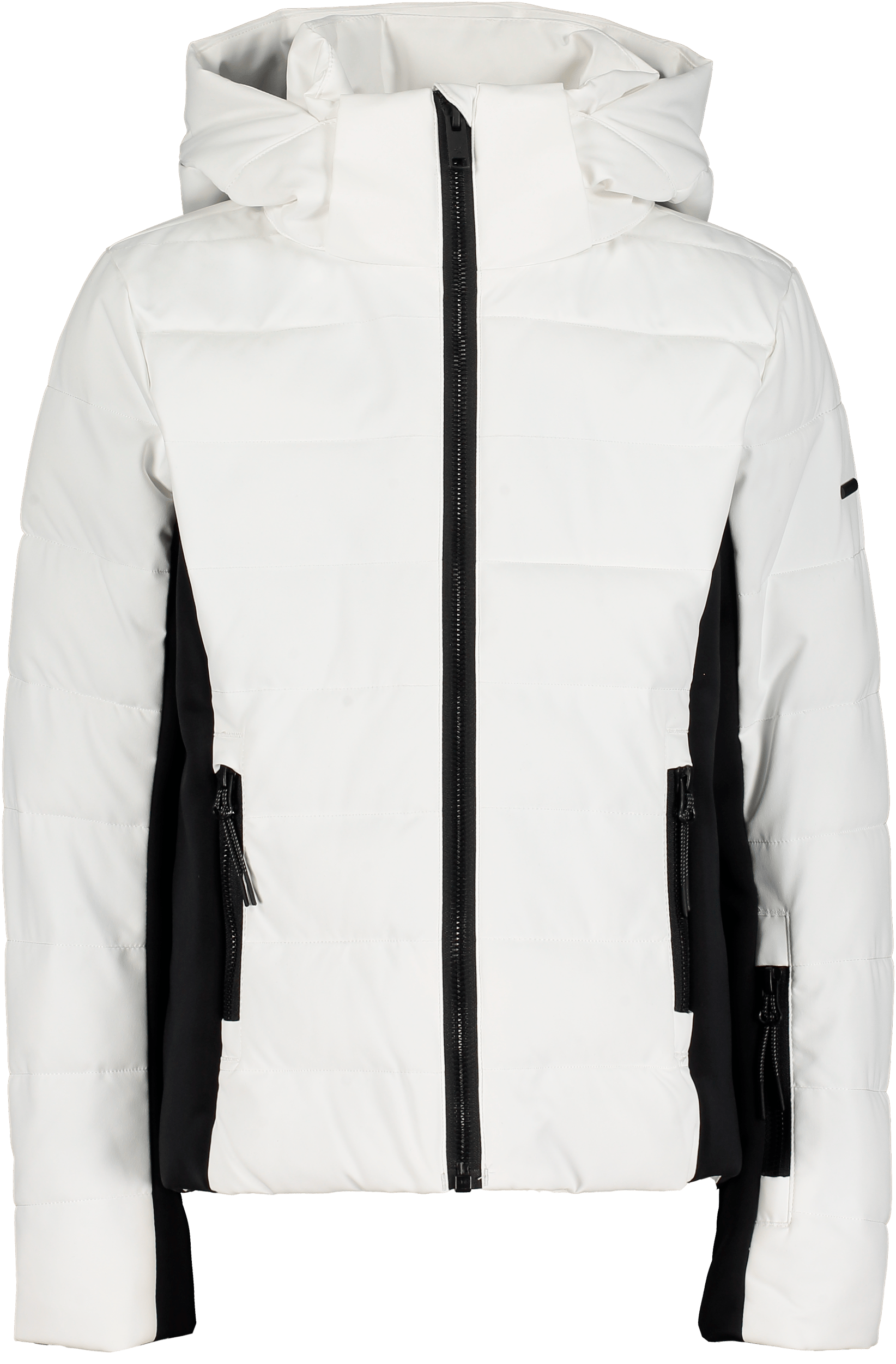 SKI FASHION JACKET WHITE/BLACK JUNIOR Everest Ski & Snowboard Jacket