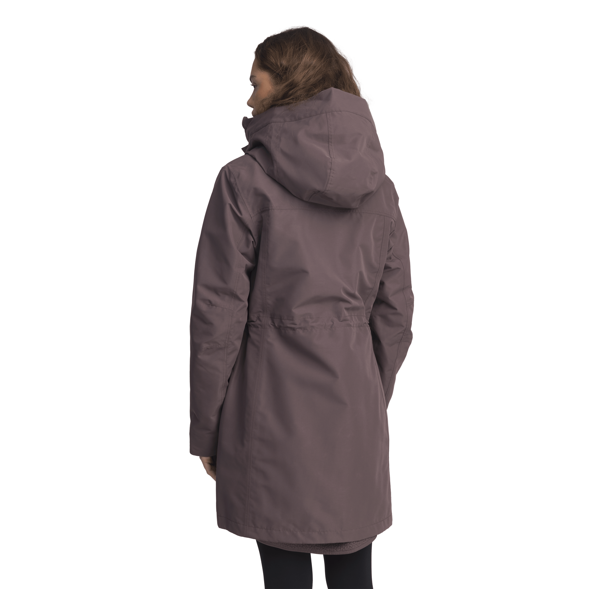 DAMEN FUNKTIONSPARKA ASH PURPLE Everest Allwettermantel
