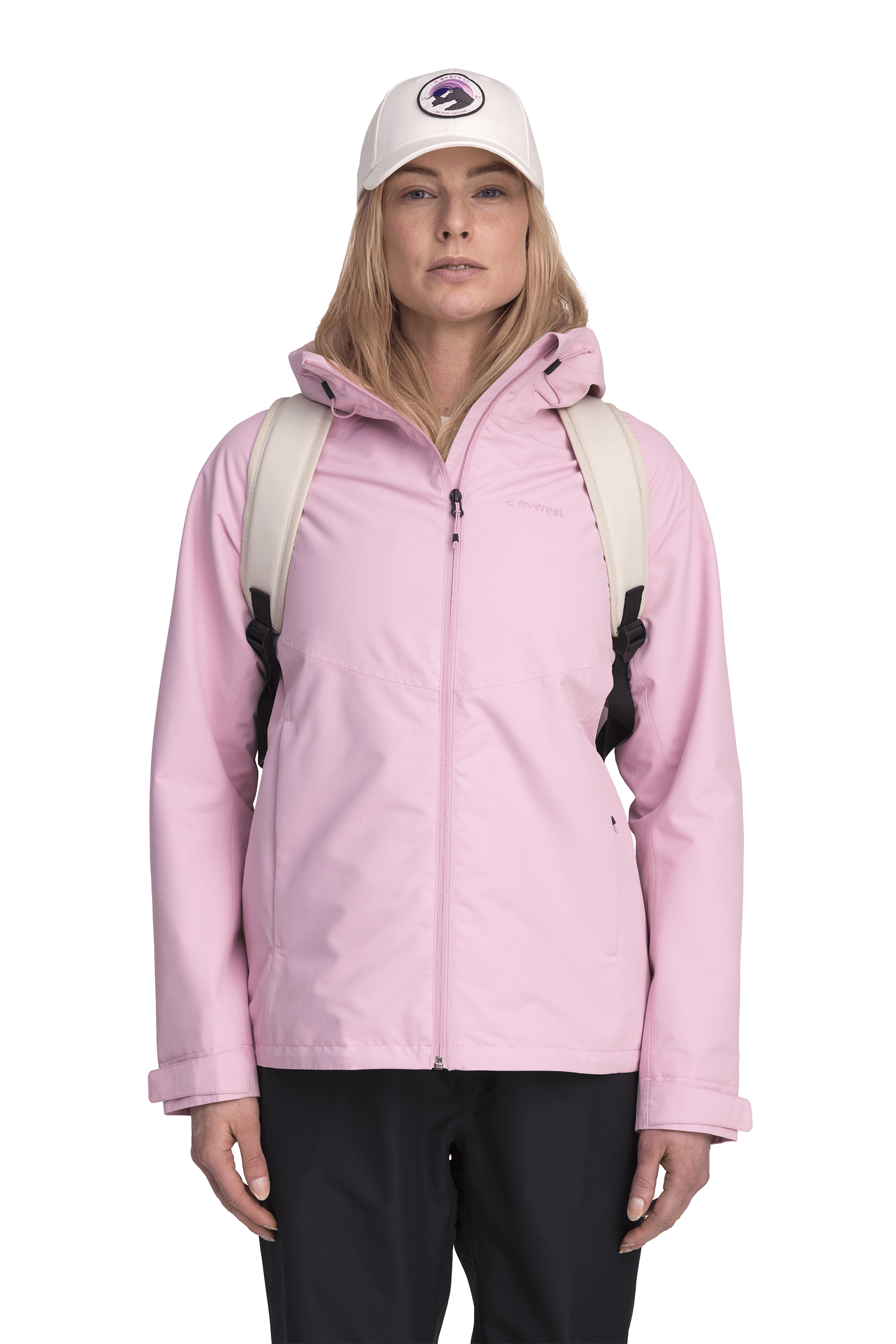 WOMENS ALLROUND JACKET BLOSSOM PINK Everest All Weather Jacket