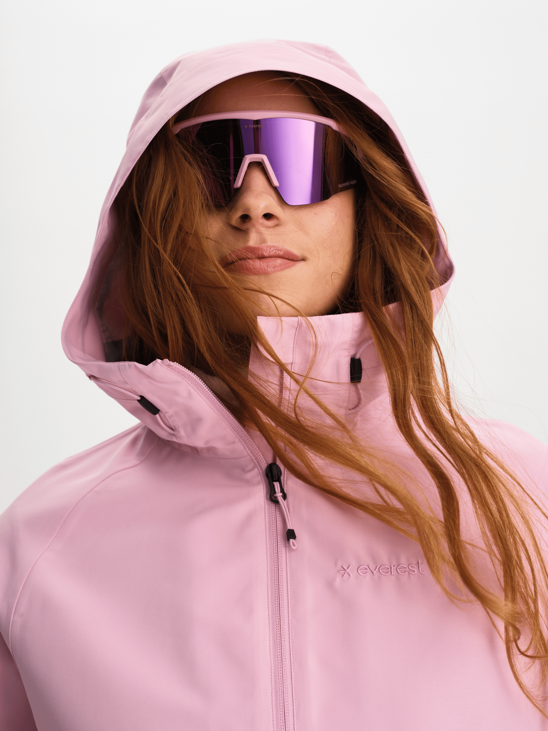 WOMENS ALLROUND JACKET BLOSSOM PINK Everest All Weather Jacket