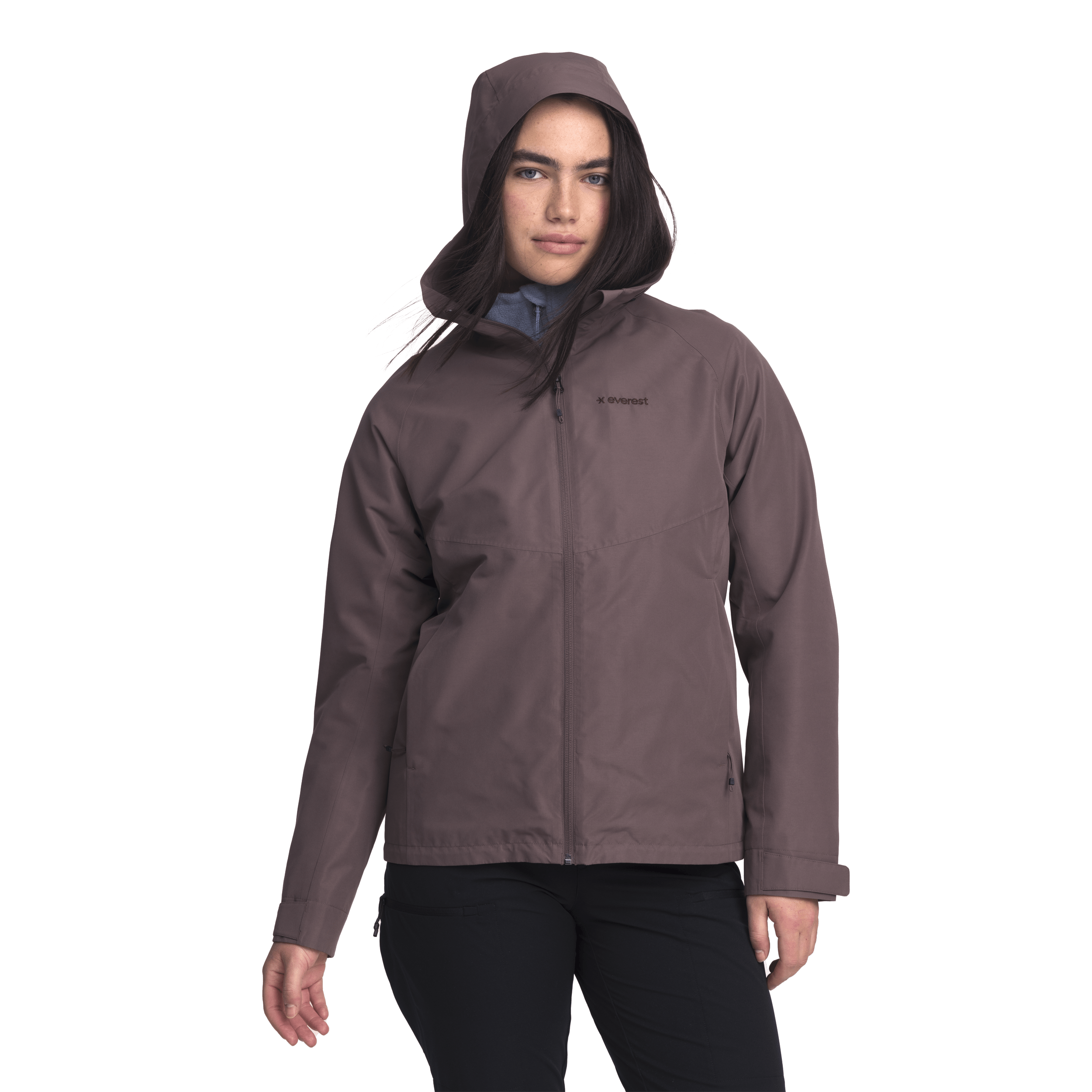 DAMEN ALLROUND JACKE ASCHLILA Everest Allwetter-Jacke