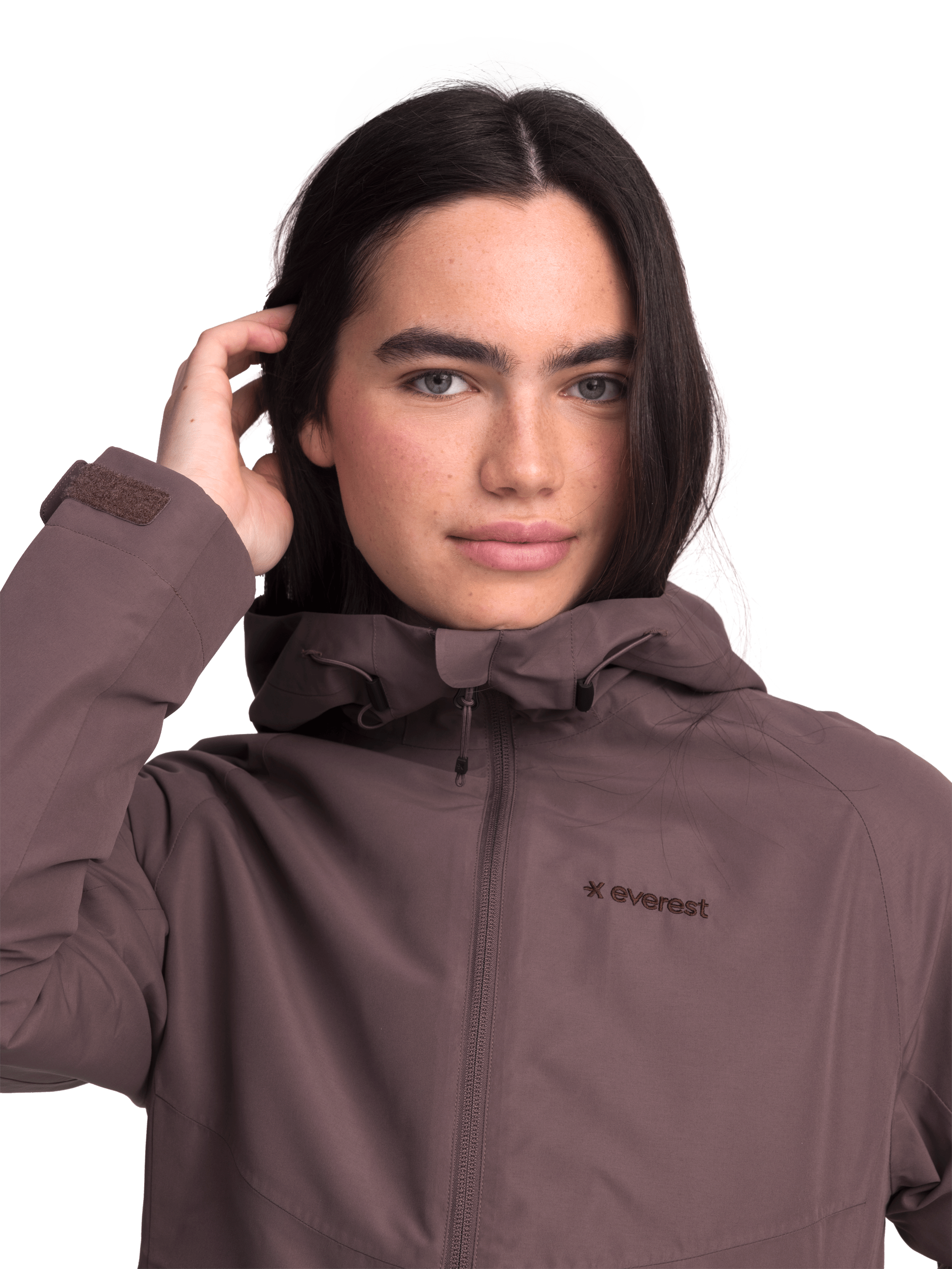 DAMEN ALLROUND JACKE ASCHLILA Everest Allwetter-Jacke