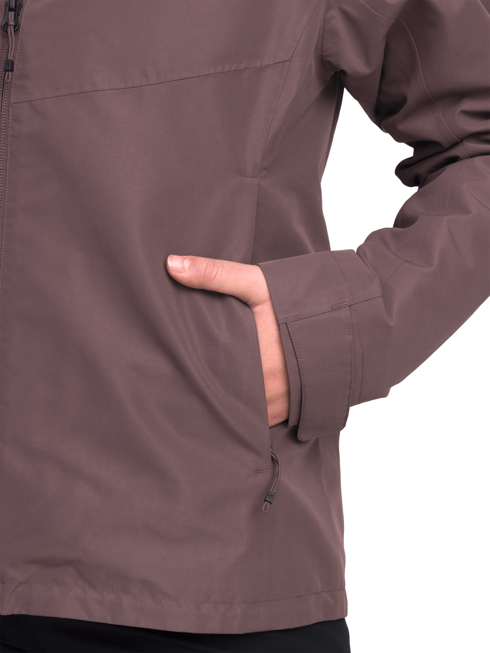 DAMEN ALLROUND JACKE ASCHLILA Everest Allwetter-Jacke