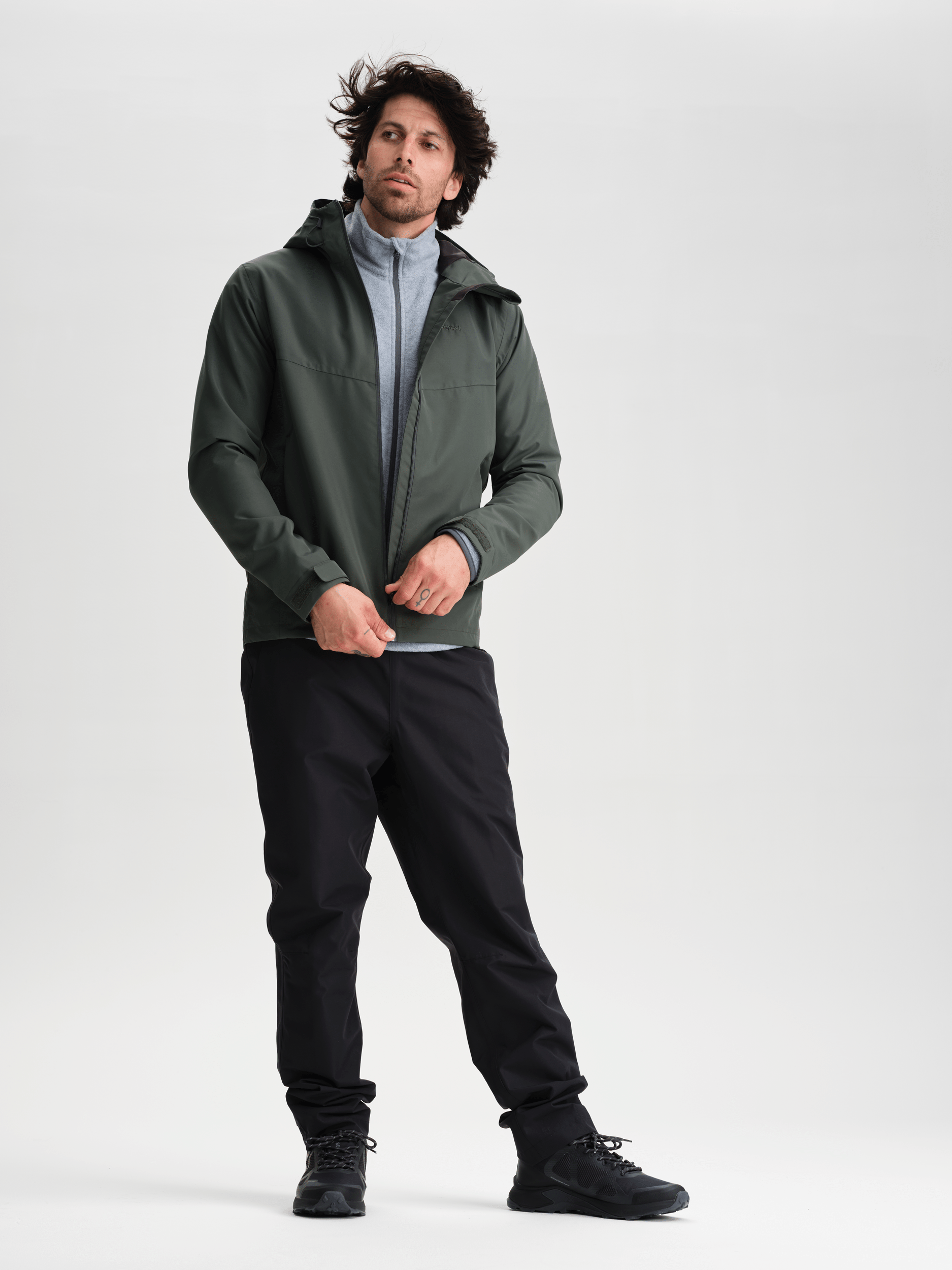 ALLROUND JACKET DK GREEN MEN Everest All Weather Jacket