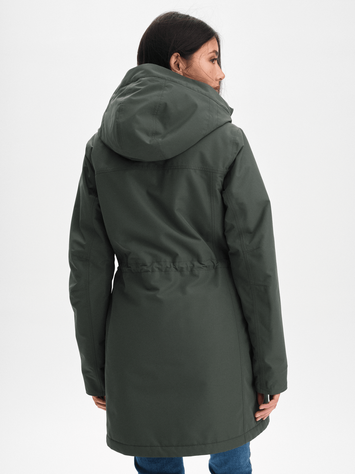 PADDED FUNCTION PARKA DARK GREEN Everest Padded Parka