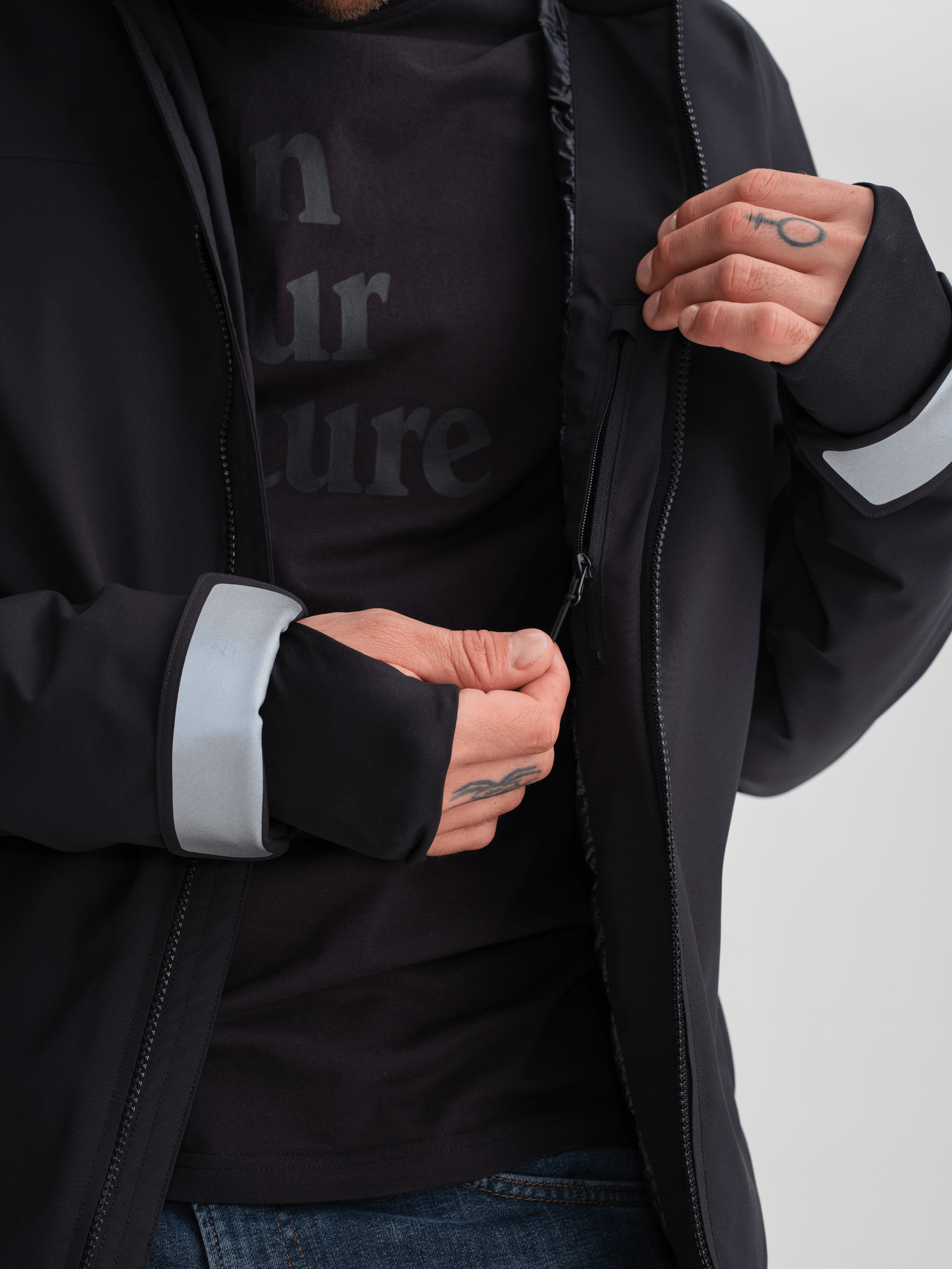 KYAJO CZARNA KURTKA SOFTSHELL Everest Kurtka softshell