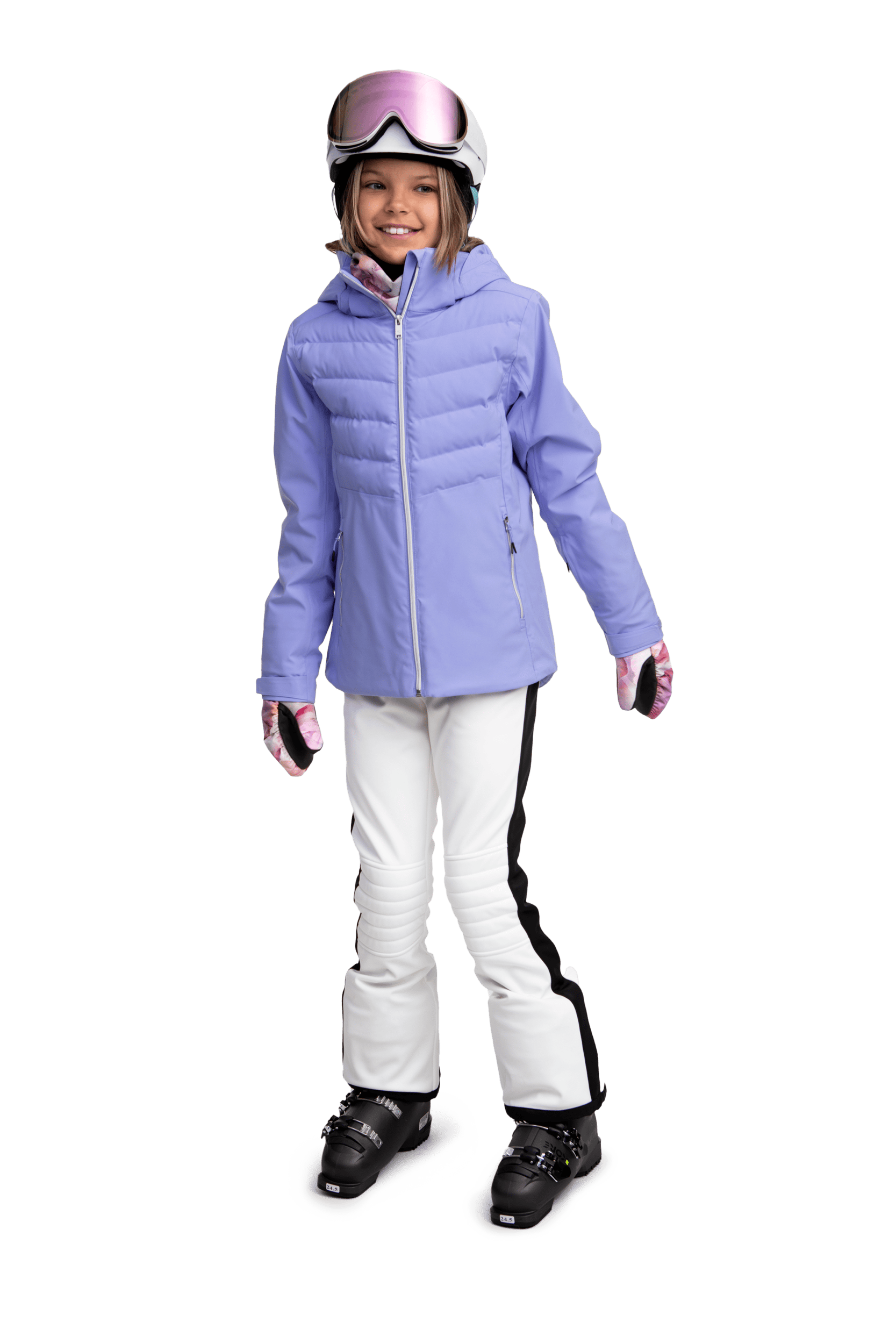 FLOW SOFTSHELL JACKET SOFT LAVENDER Everest Ski & Snowboard Jacket
