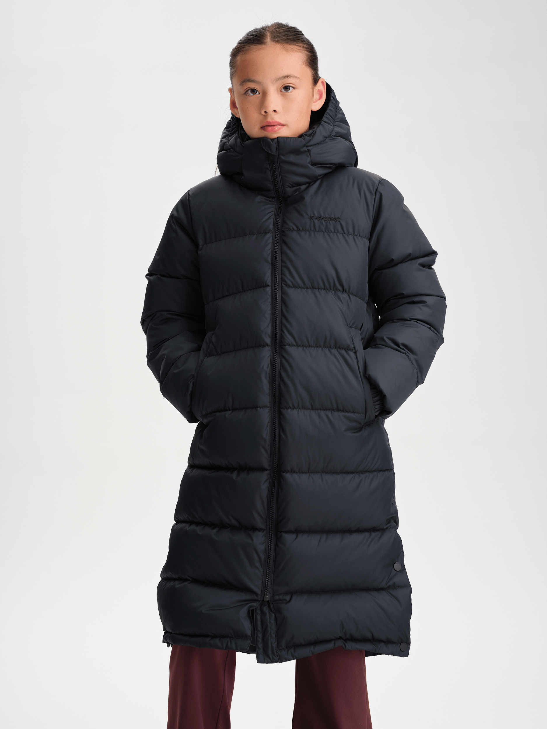 YAZZA COAT BLACK Everest Padded Coat