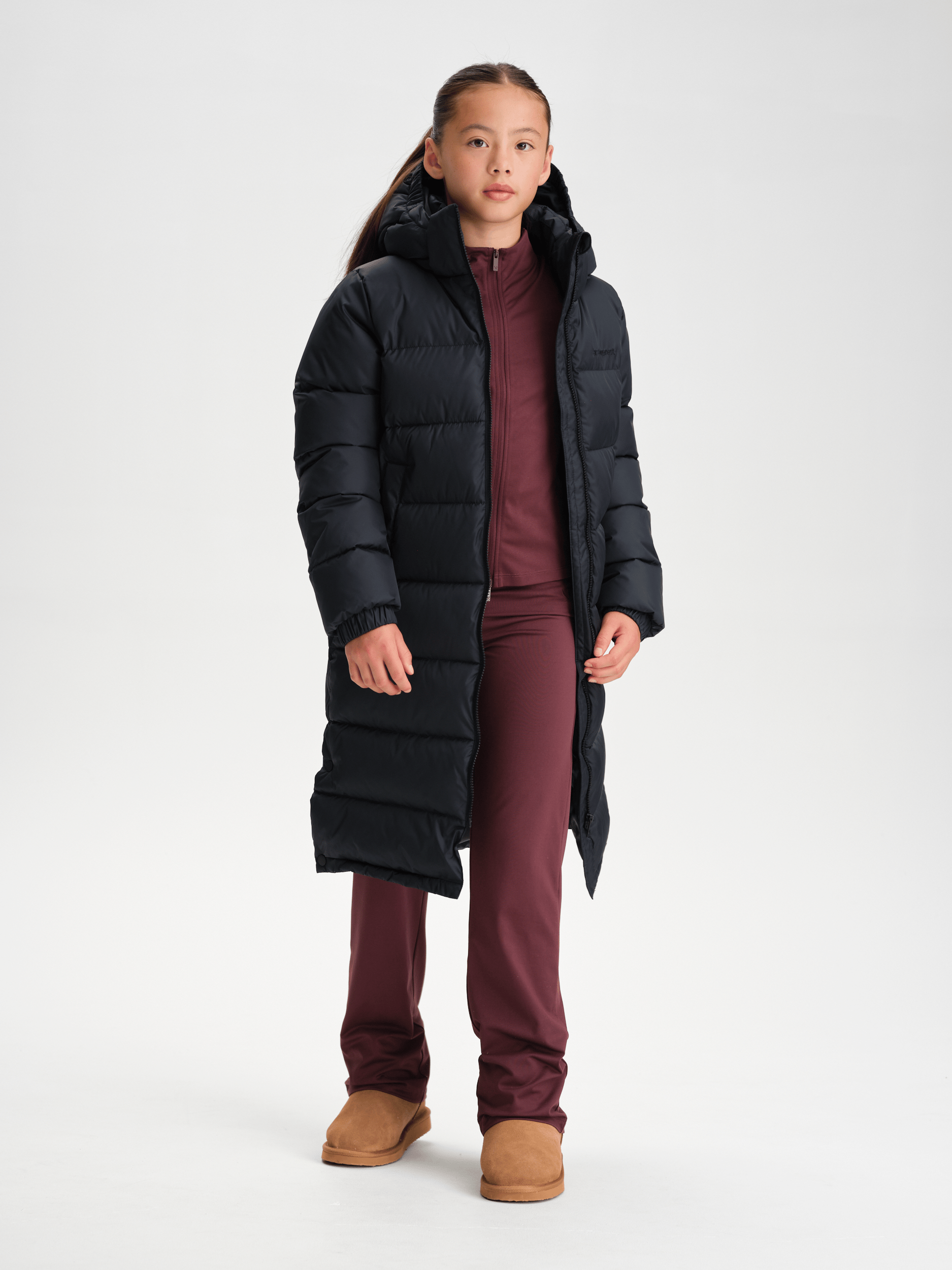 YAZZA COAT BLACK Everest Padded Coat