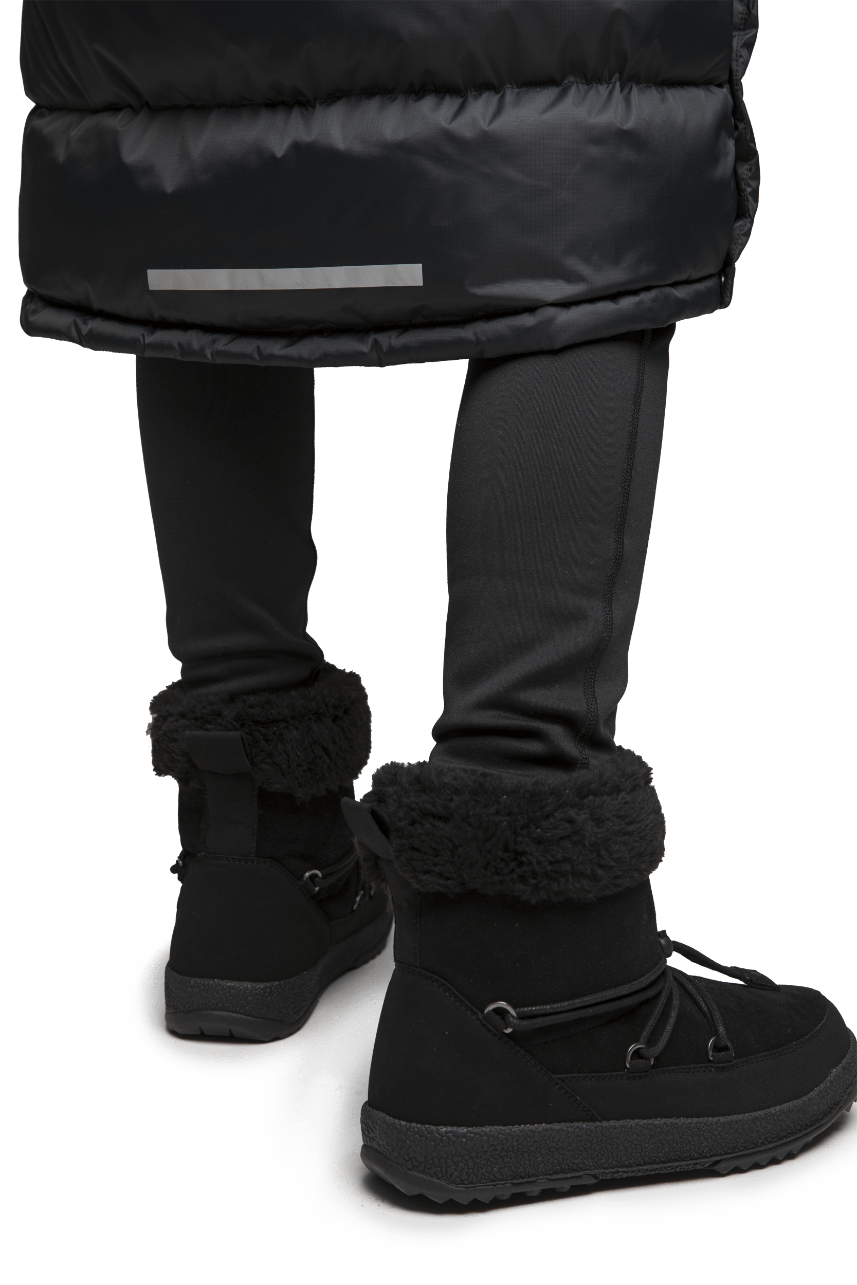 YAZZA MANTEL SCHWARZ Everest Gepolsterter Mantel