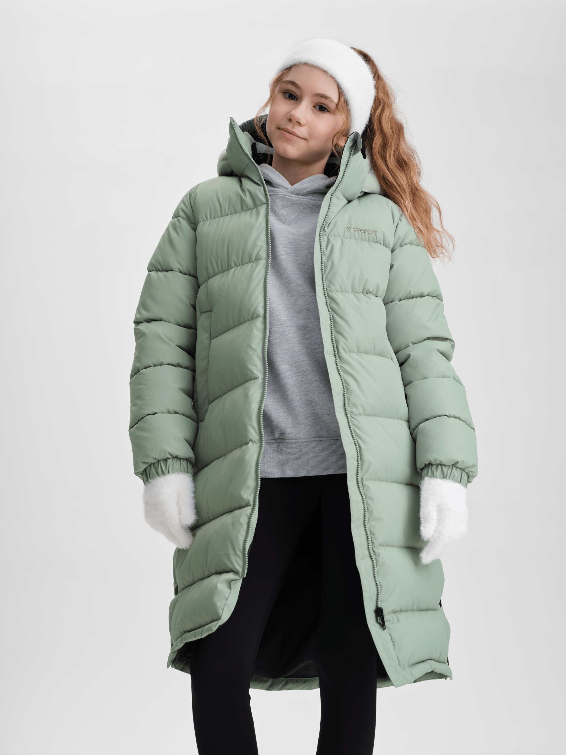 KURTKA YAZZA SAGE MIST Everest Pikowana kurtka