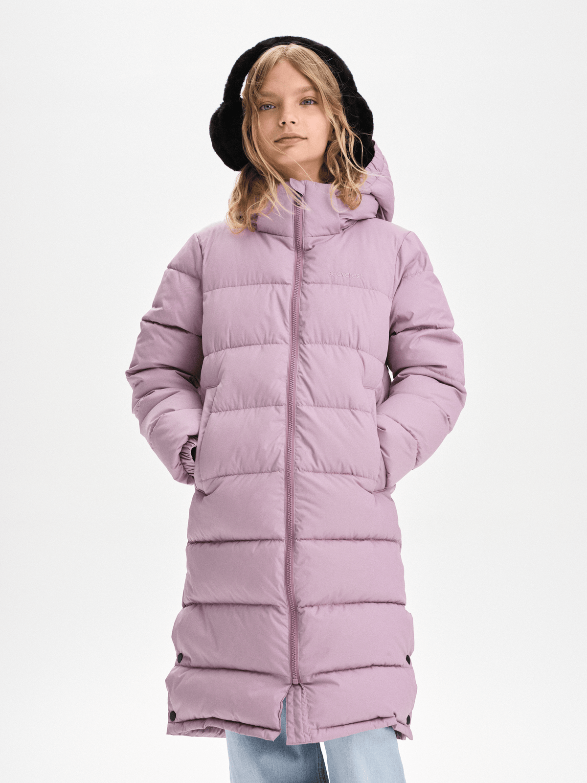 YAZZA COAT PINK Everest Padded Coat
