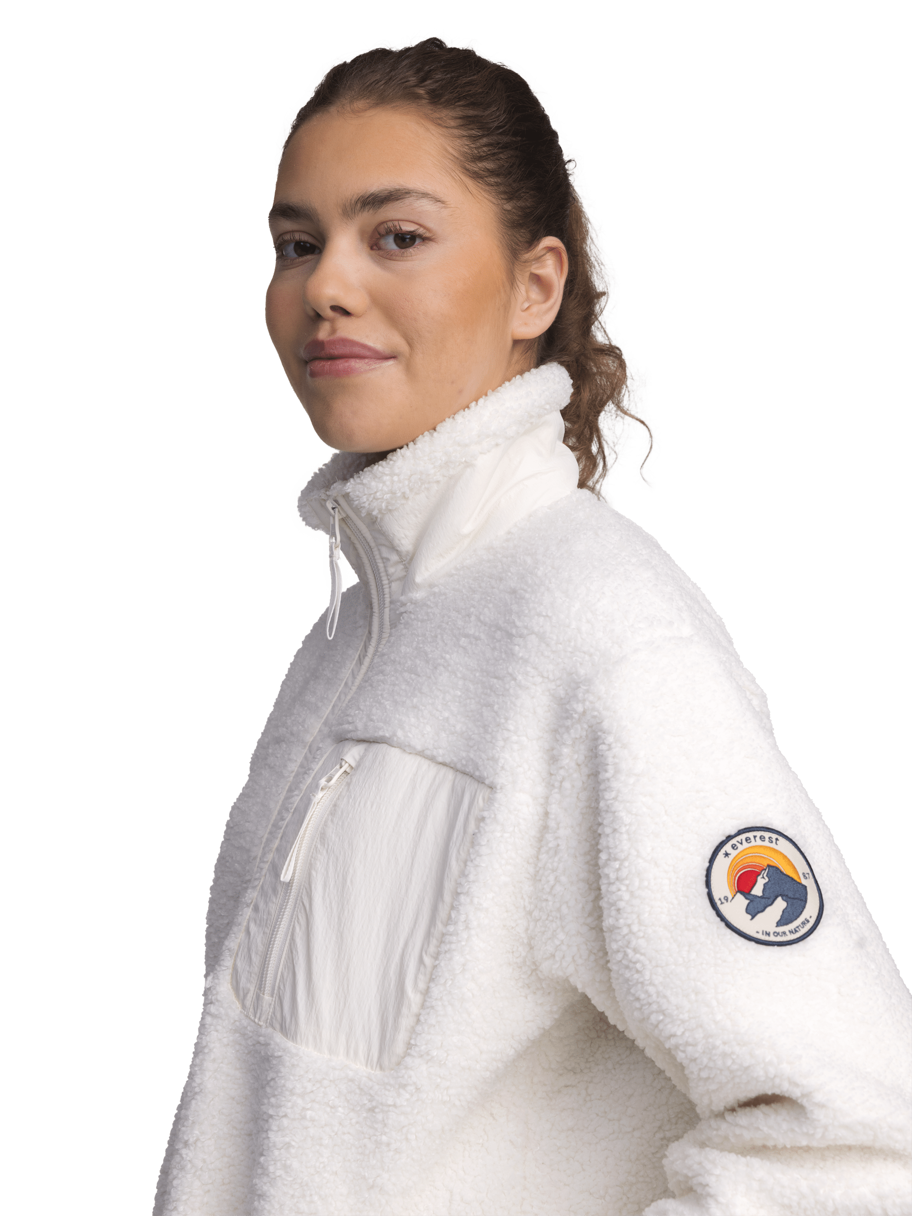 WILA PILE SHIRT OFF WHITE Everest Second Layer