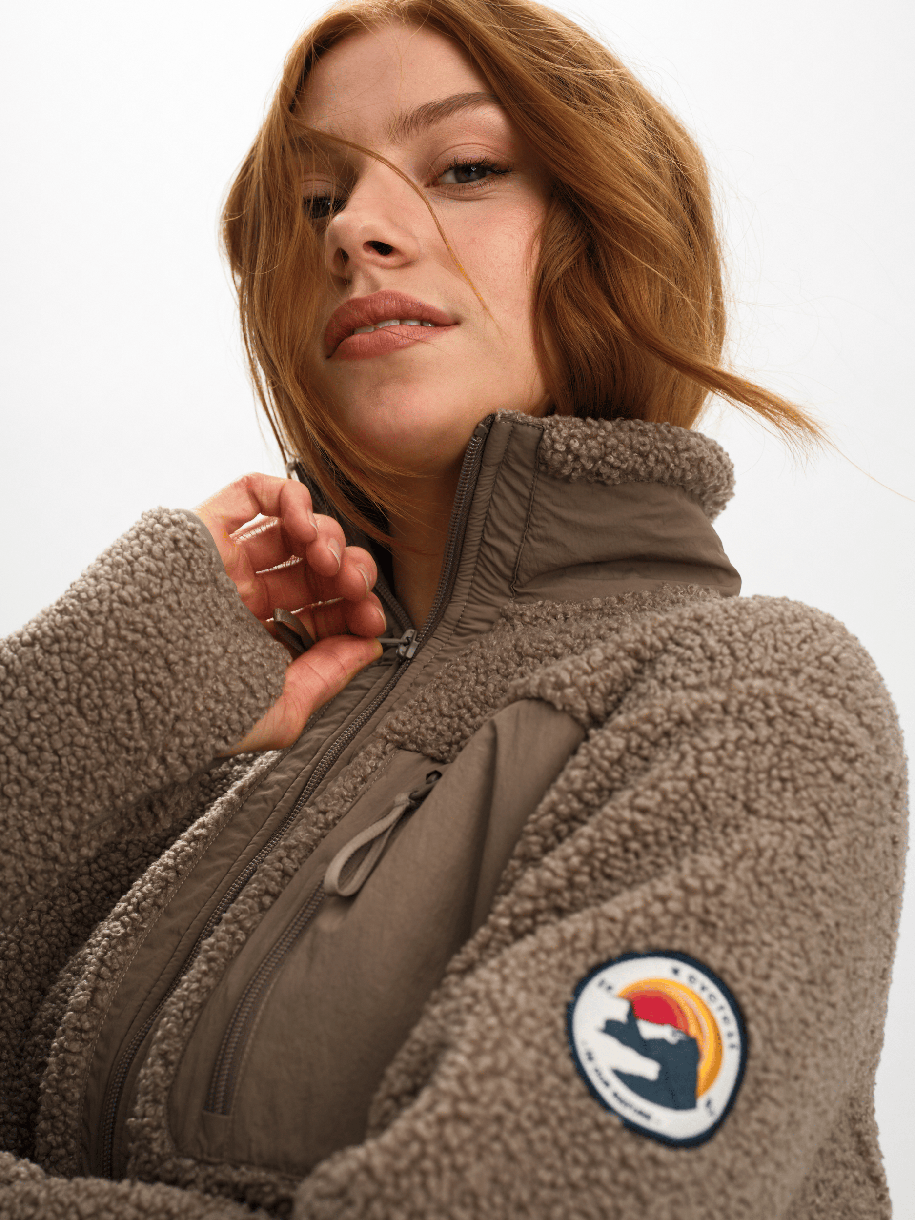 WILA PILE SHIRT DESERT BEIGE Everest Second Layer