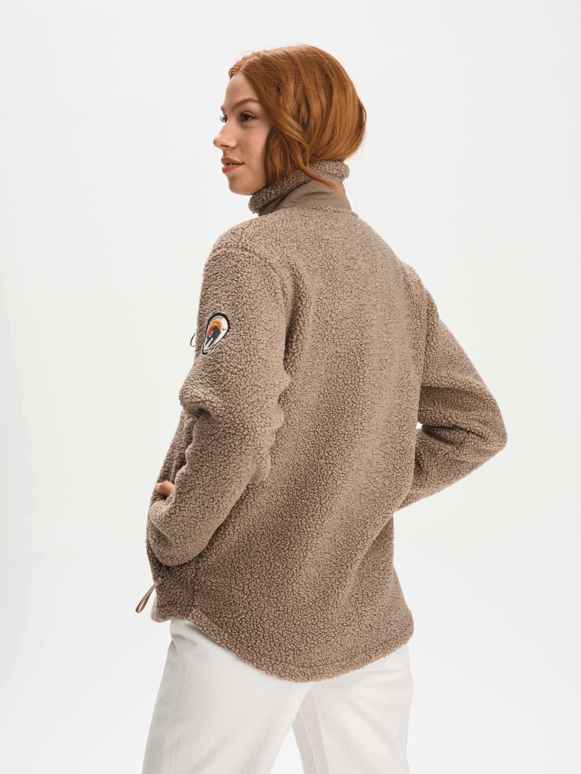 WILA PILE SHIRT DESERT BEIGE Everest Second Layer