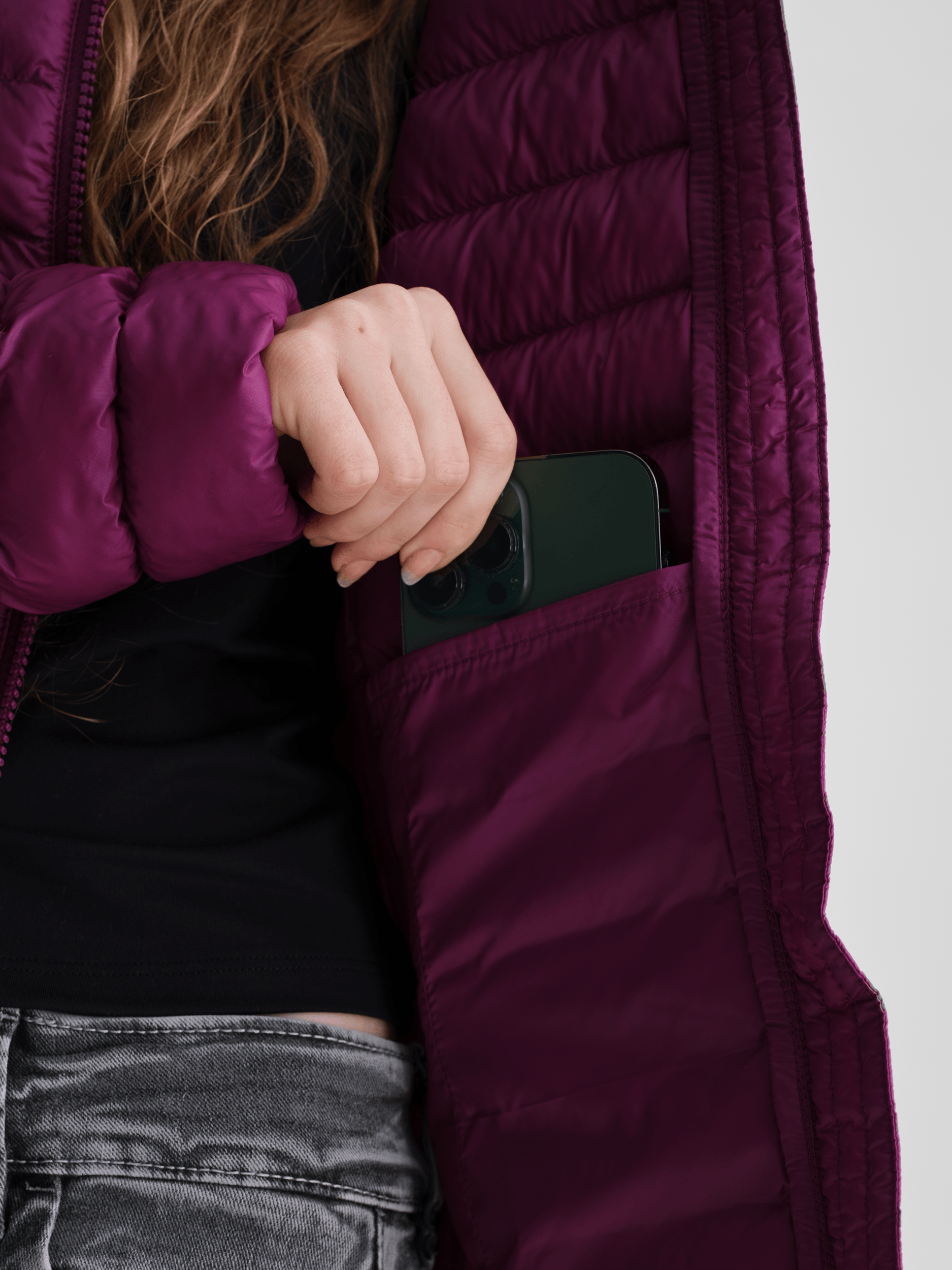 Liner-Jacke Deep Magenta Everest Liner Jacket