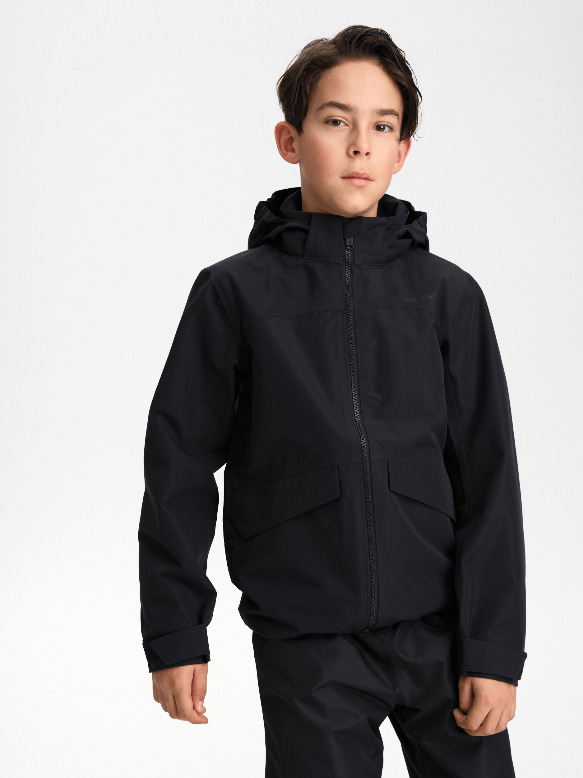 ALLROUND JACKET BLACK JUNIOR Everest All Weather Jacket
