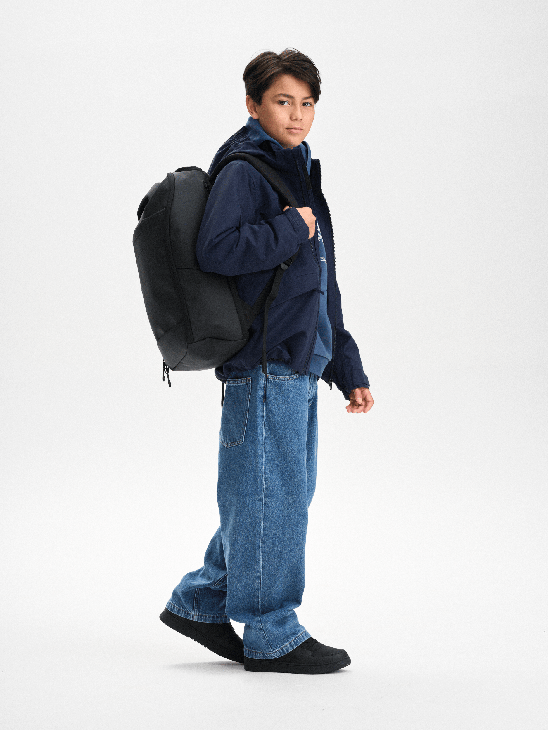 ALLROUND JACKET NAVY Everest All Weather Jacket