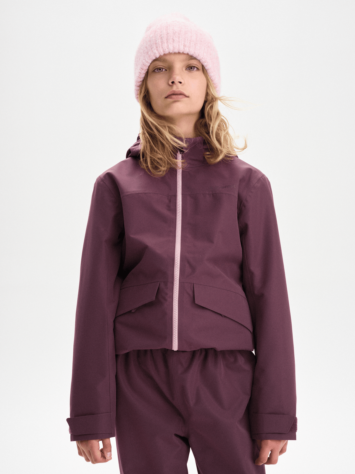 ALLROUND JACKET MAUVE WINE JUNIOR Everest All Weather Jacket
