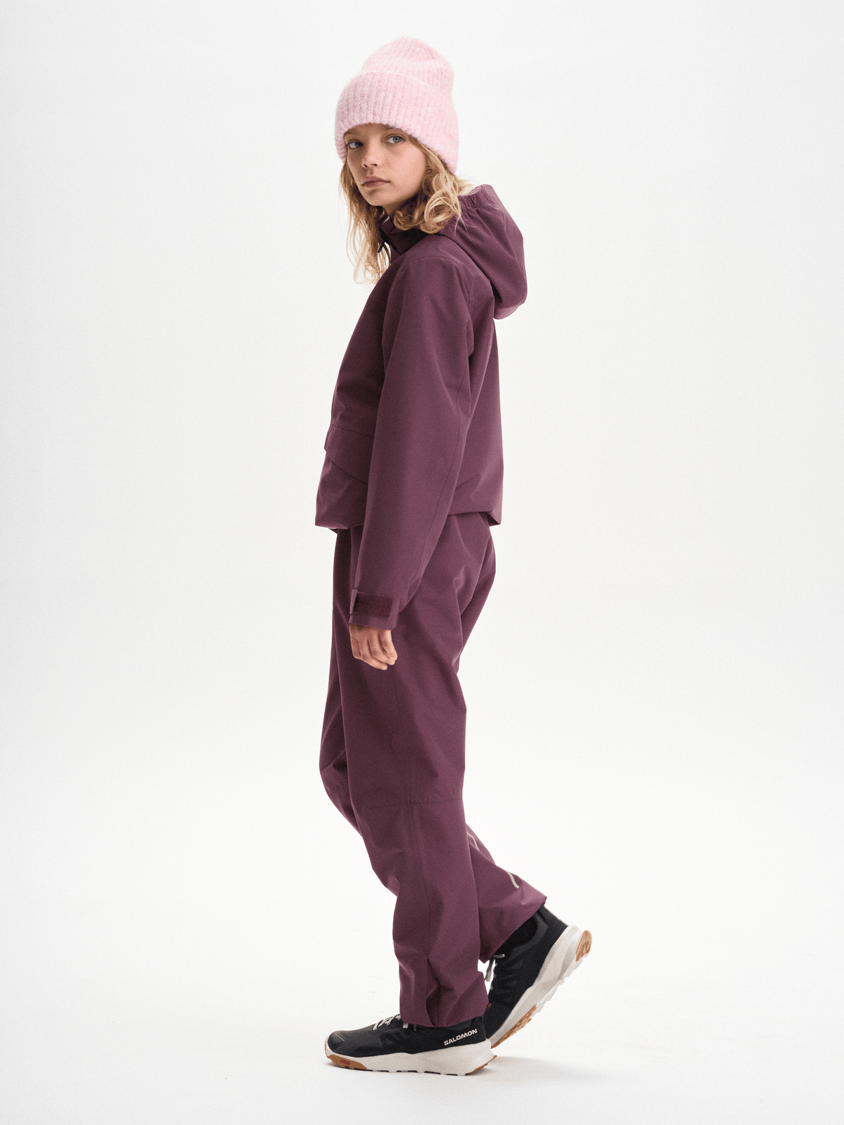 ALLROUND JACKET MAUVE WINE JUNIOR Everest All Weather Jacket