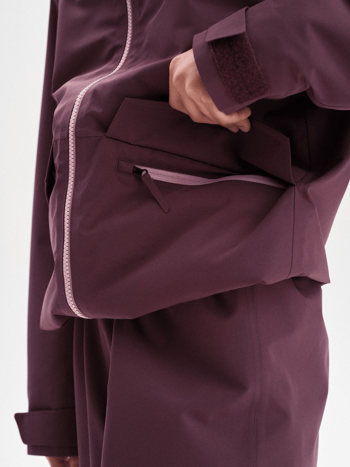 ALLROUND JACKET MAUVE WINE JUNIOR Everest All Weather Jacket