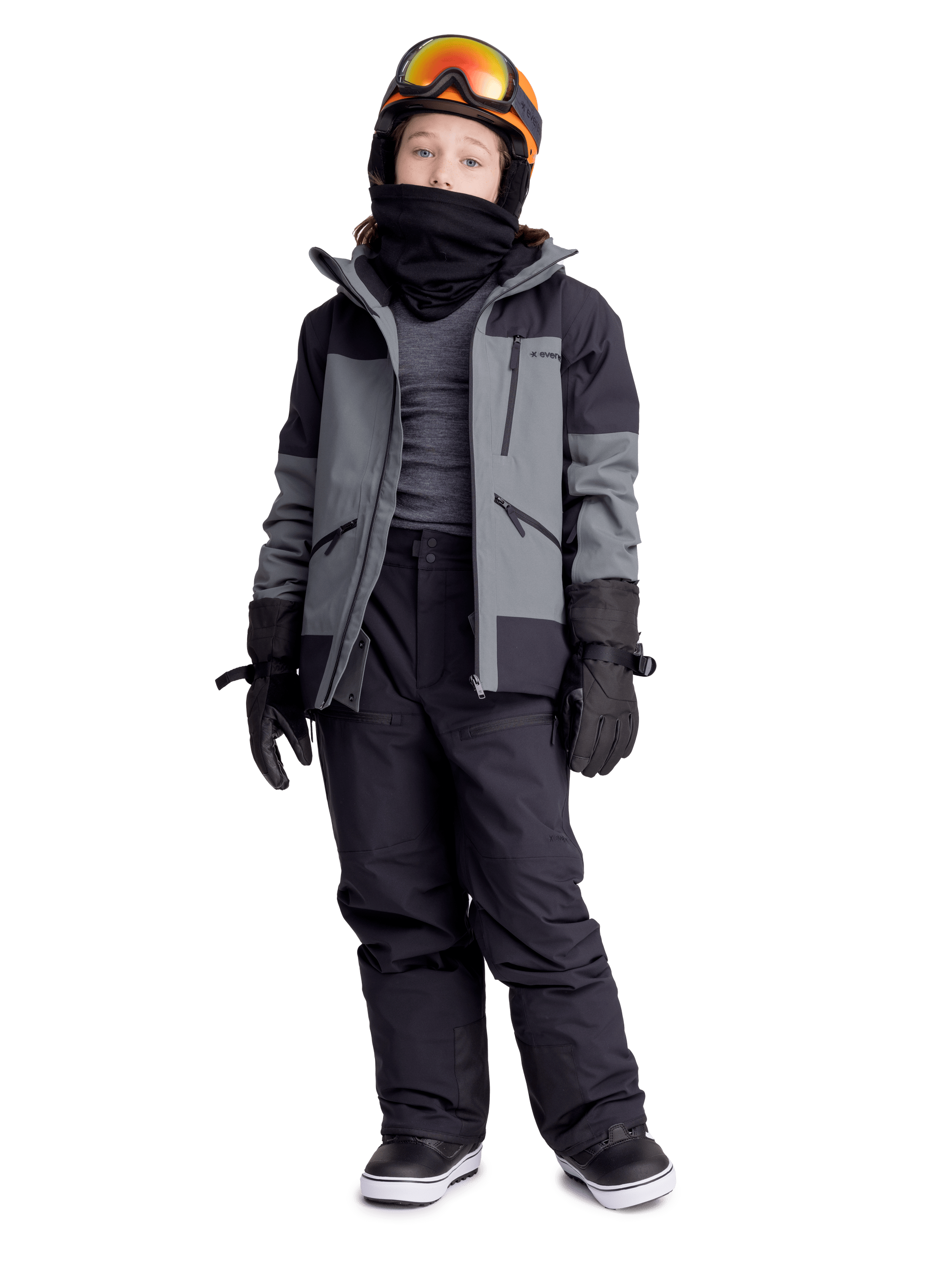 REGULAR SOFT PANT BLACK Everest Ski & Snowboard Pants