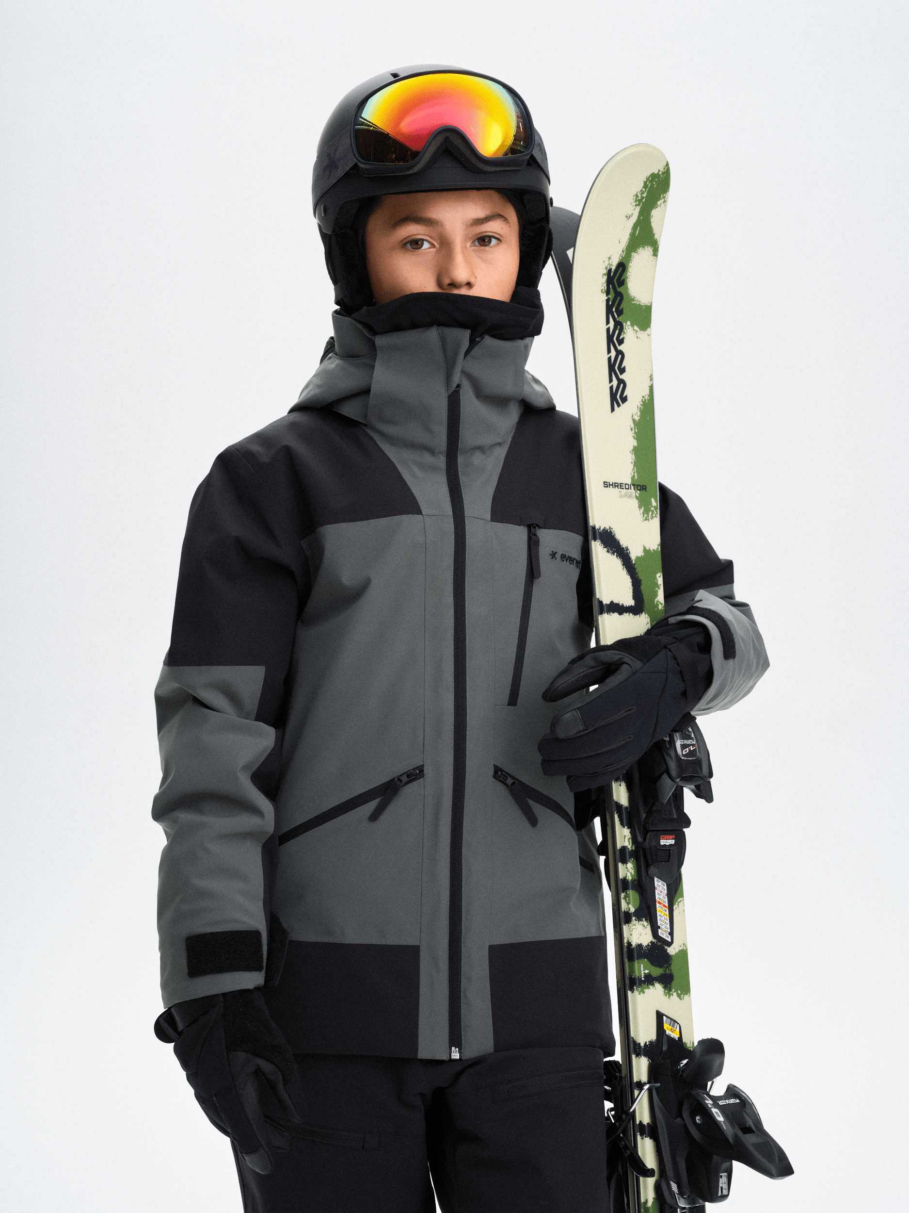 LEX SOFTSHELL JACKET KHAKI GREY Everest Softshell Jacket