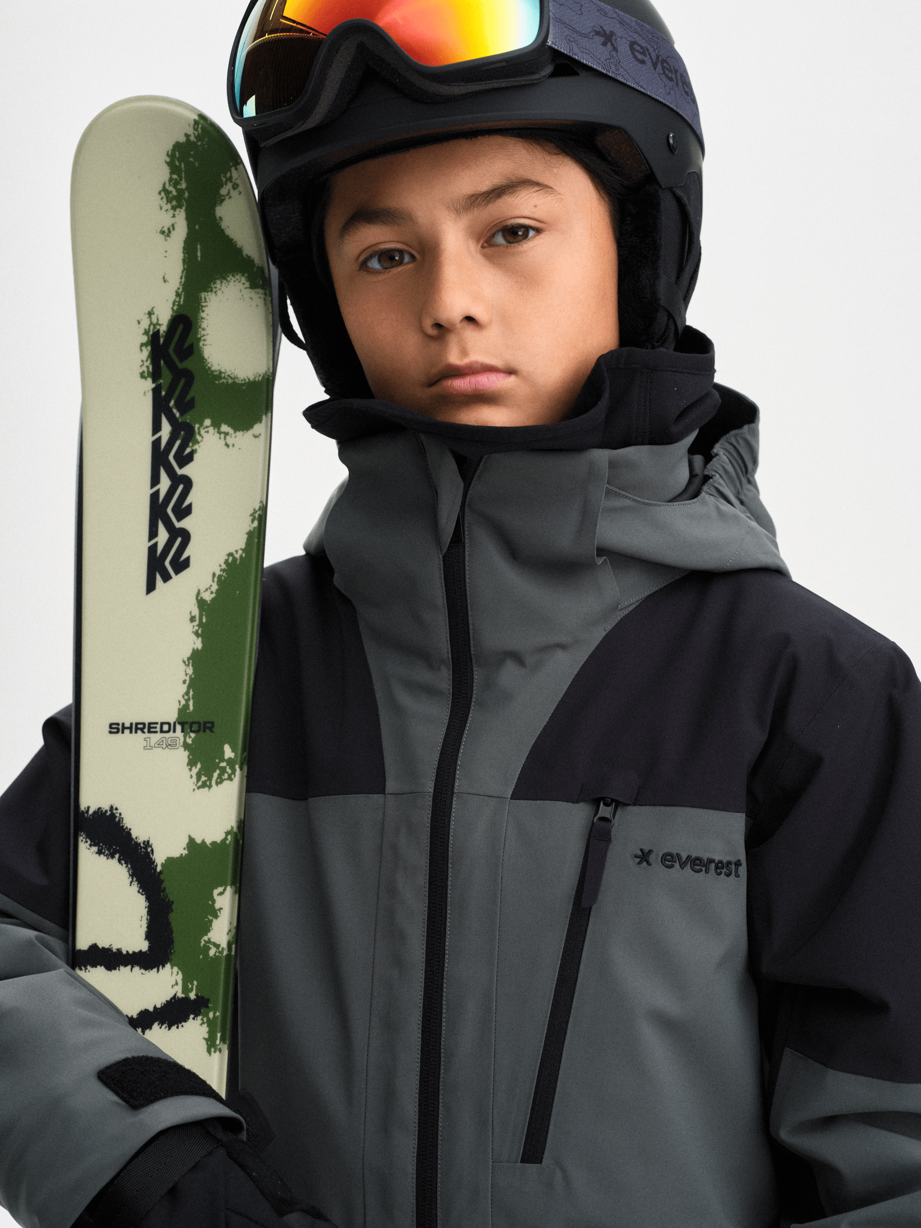 LEX SOFTSHELL JACKET KHAKI GREY Everest Softshell Jacket