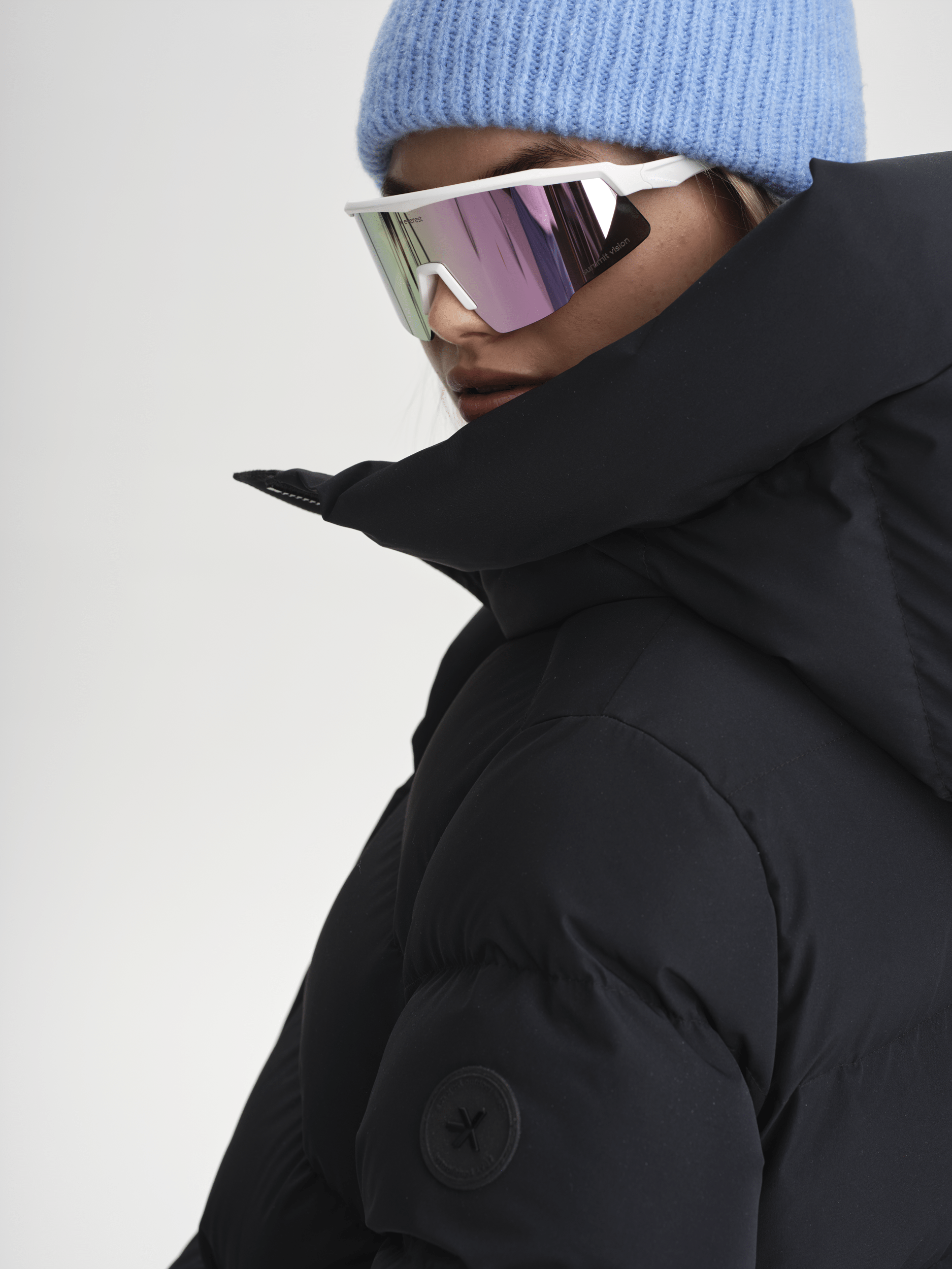 ROSELETTE KURTKA CZARNA Everest Kurtka ocieplana