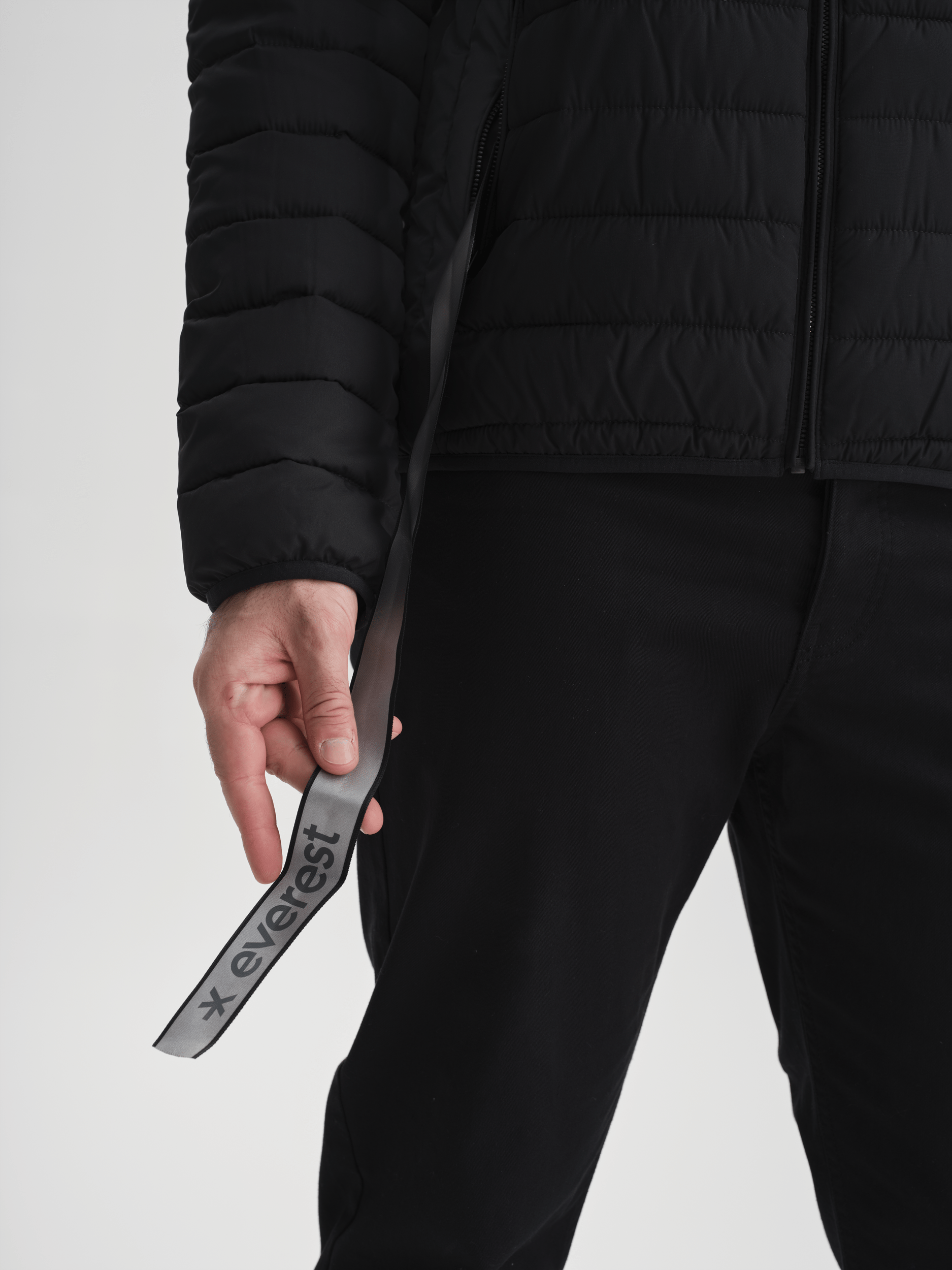 STONE LINER JACKE  SCHWARZ Everest Futterjacke