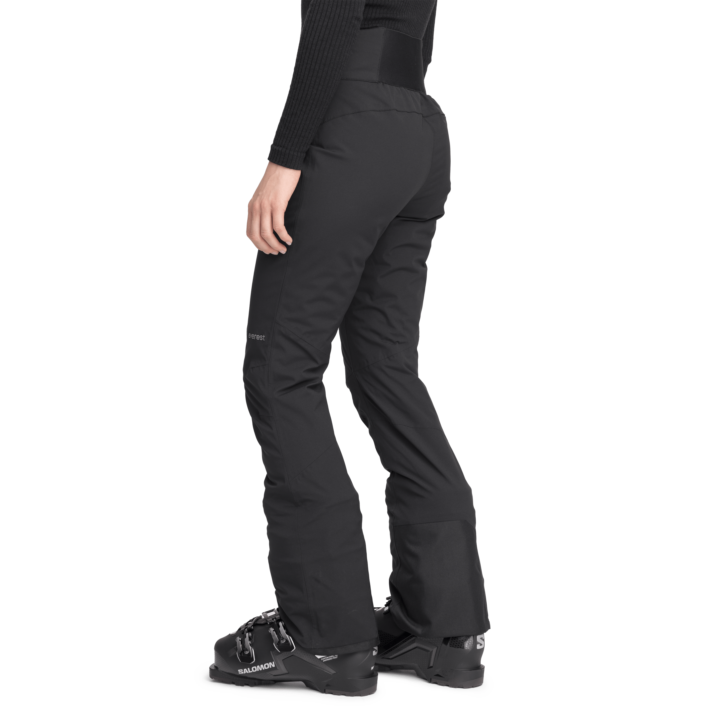 SOFTSHELLHOSE SCHWARZ Damen Everest Ski- & Snowboardhose