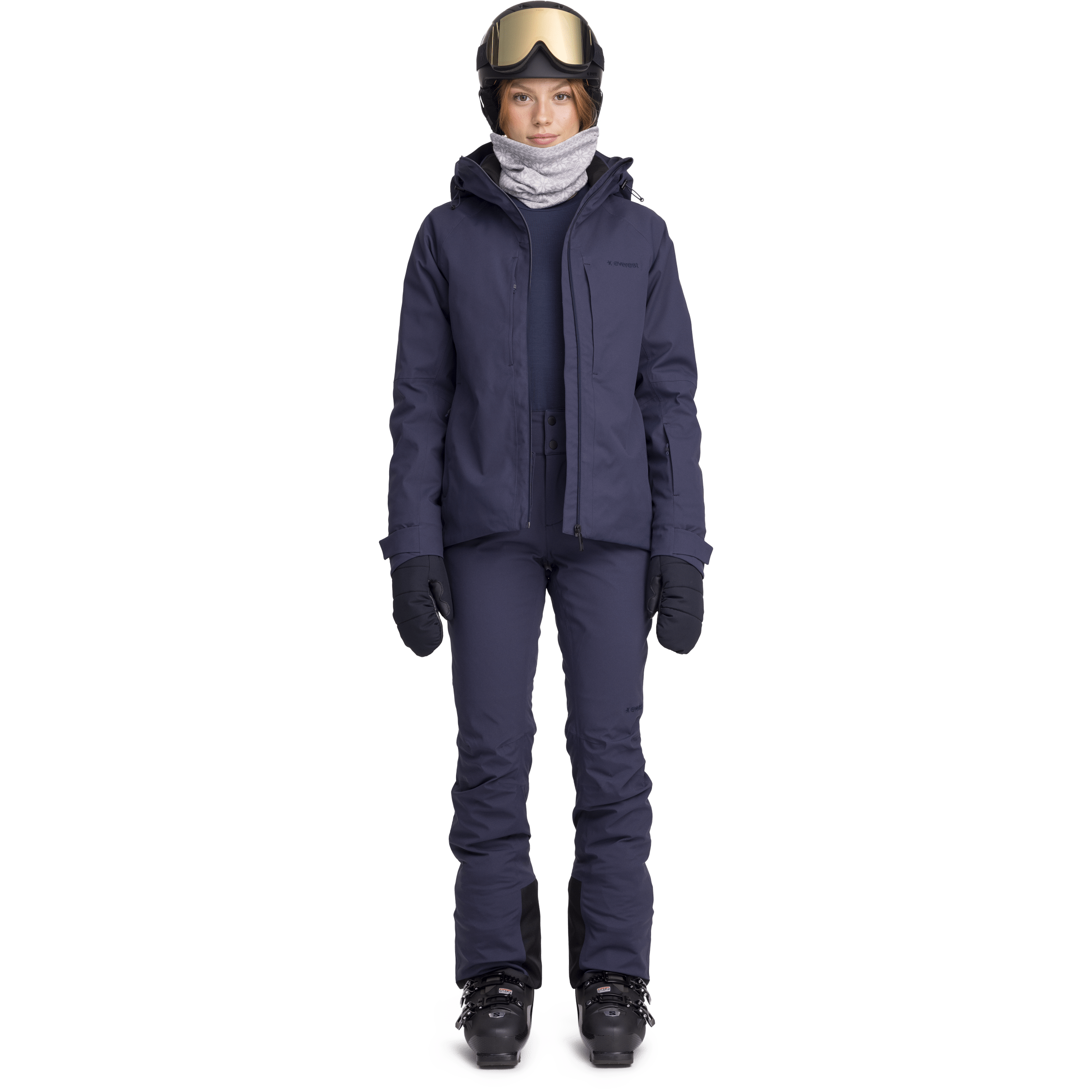 SOFTSHELL PANT NAVY WOMEN Everest Ski & Snowboard Pants