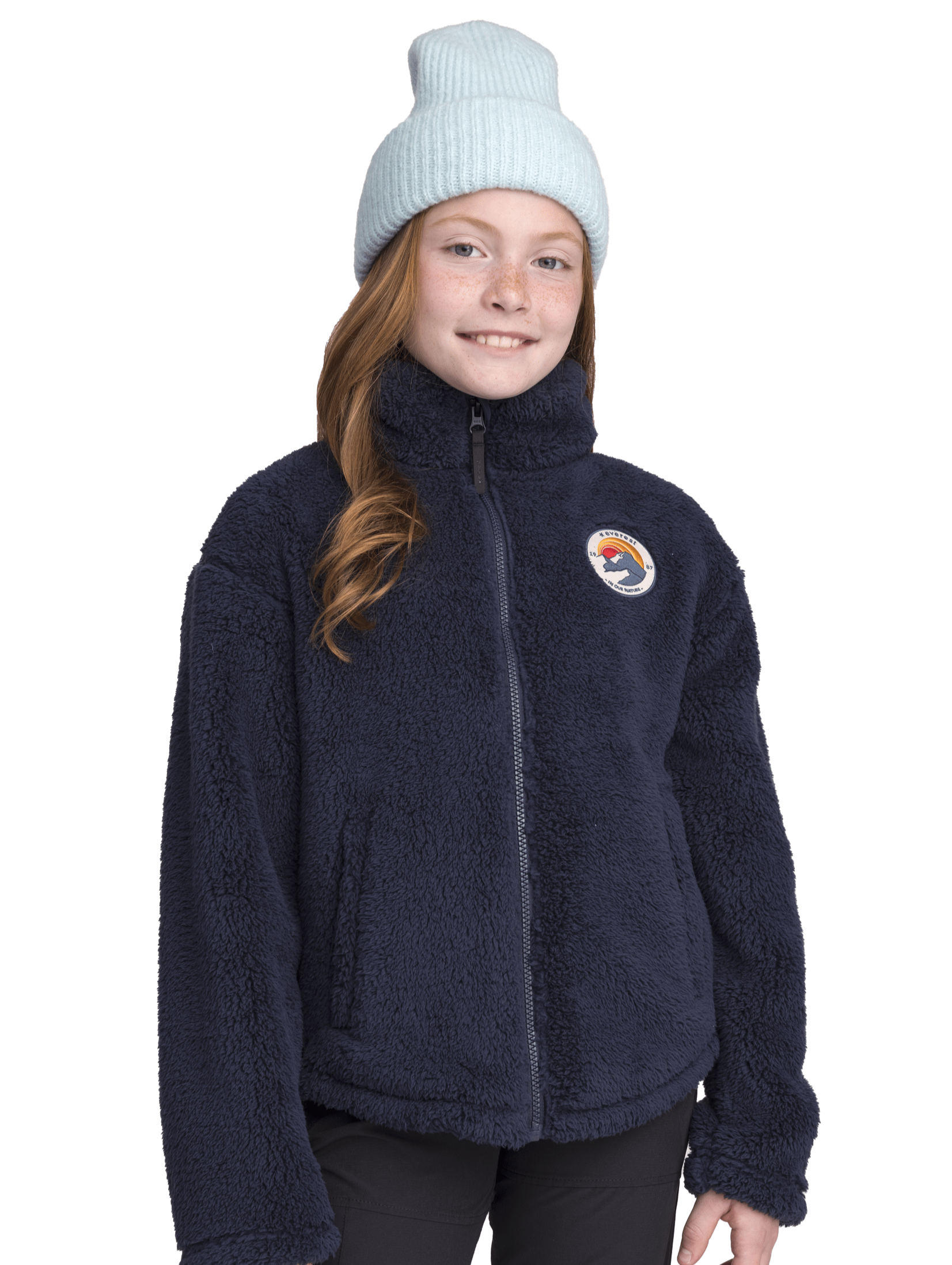 COZY PILE NAVY JUNIOR Everest Second Layer