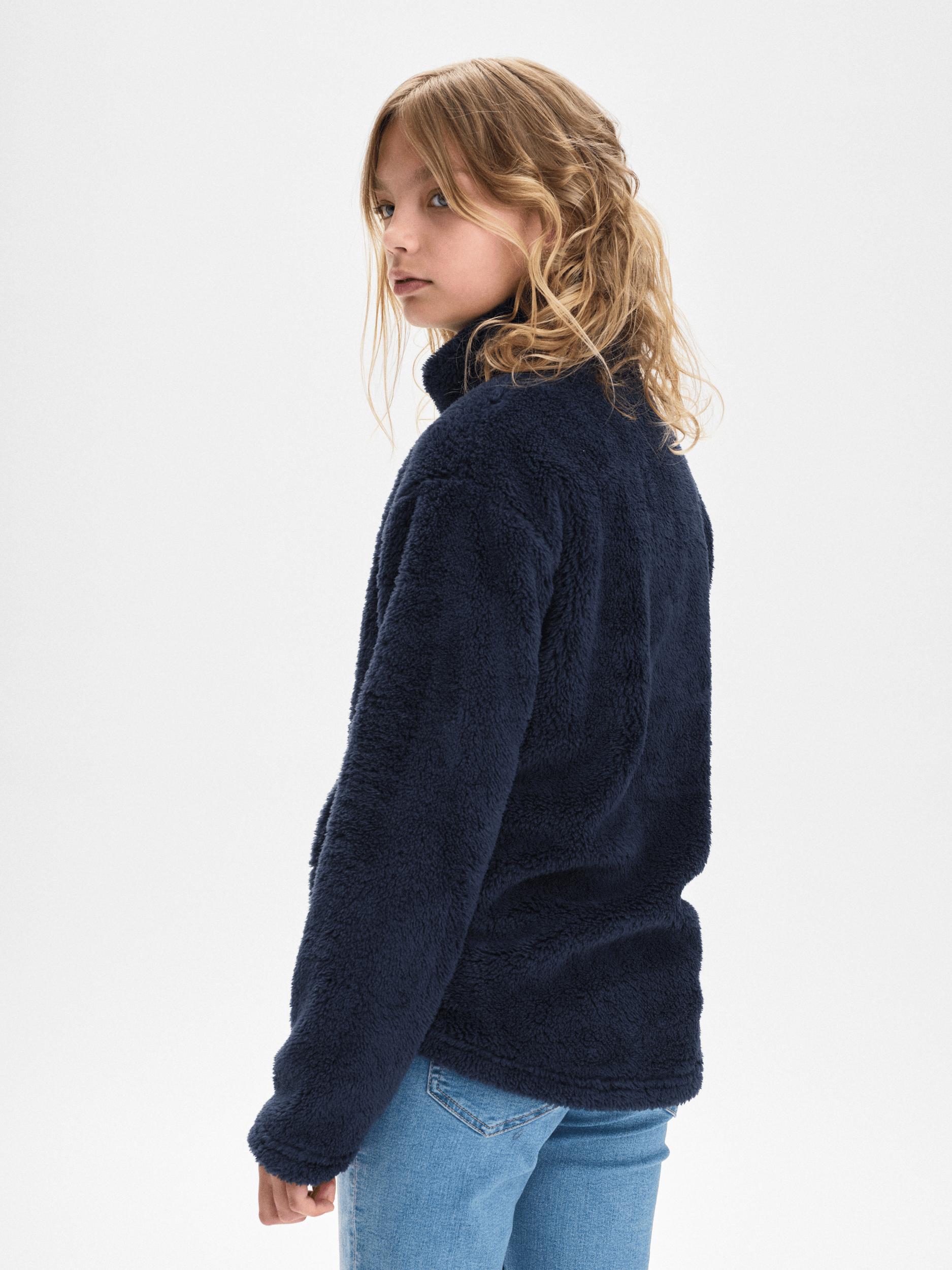 COZY PILE NAVY JUNIOR Everest Second Layer