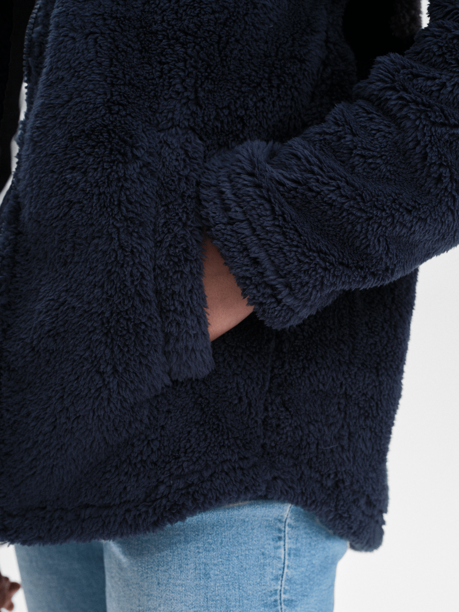 COZY PILE NAVY JUNIOR Everest Second Layer