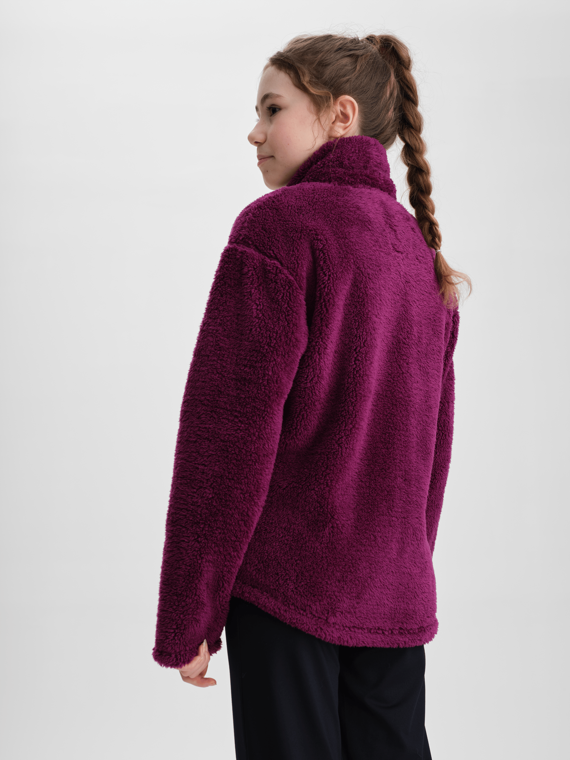 COZY PILE DEEP MAGENTA JUNIOR Everest Second Layer
