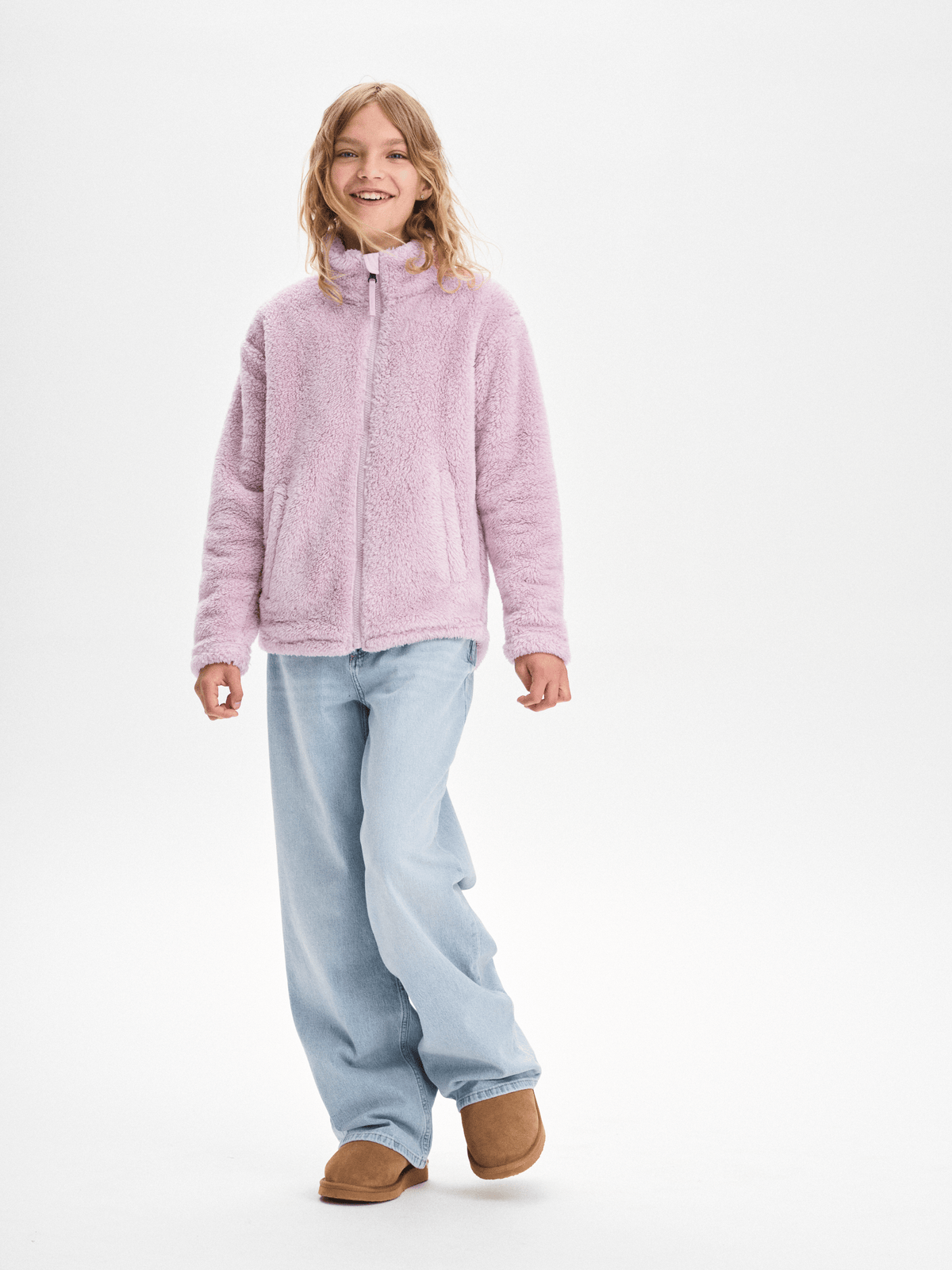 COZY PILE LAVENDEL DAWN PINK JUNIOR Everest Second Layer