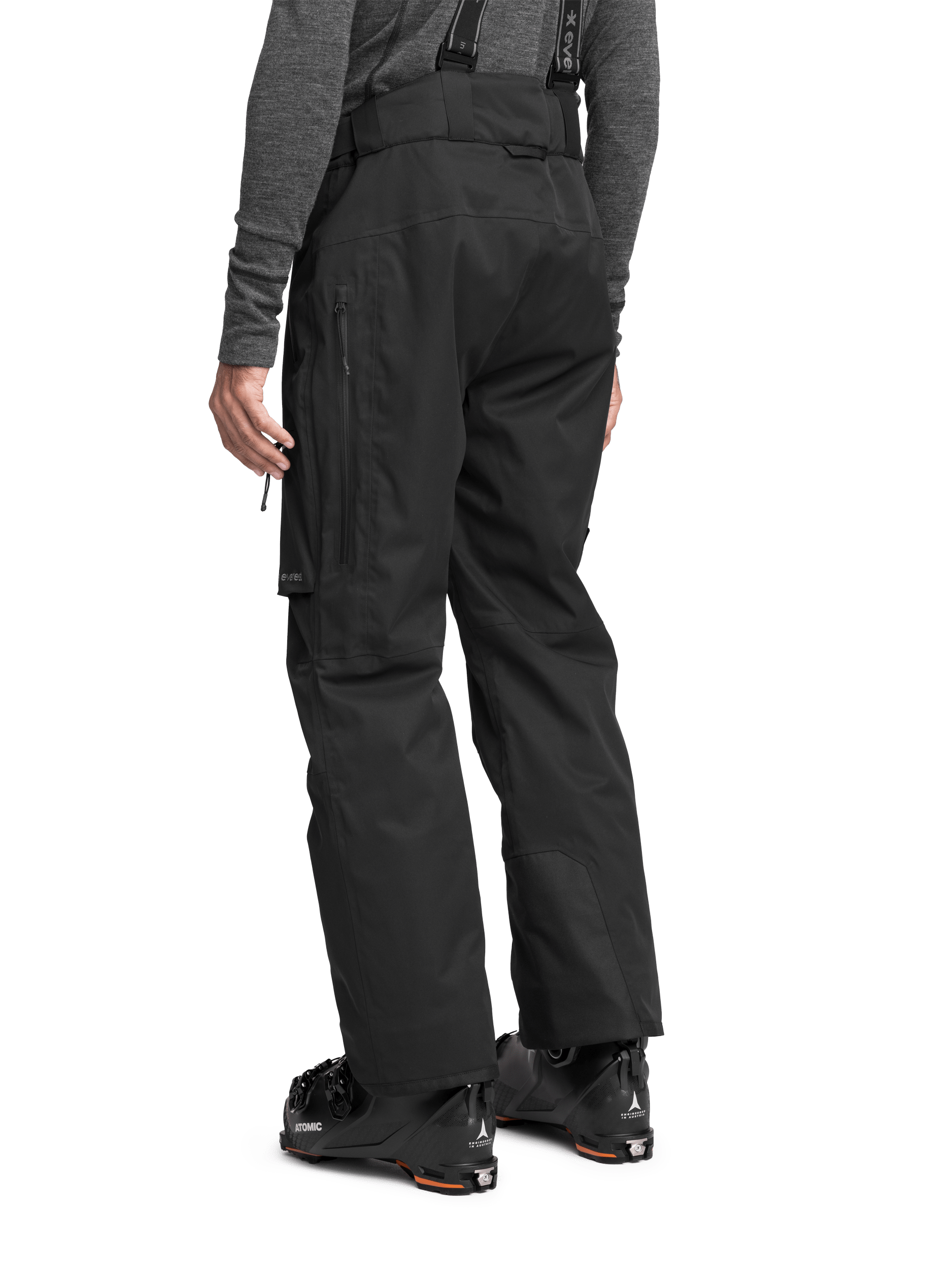 ALPINE PANT SHORT BLACK MEN Everest Ski & Snowboard Pants