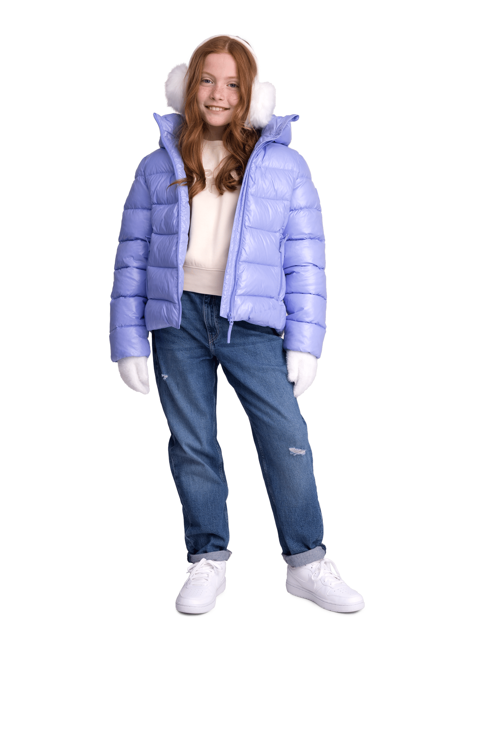 DEVI KURTKA LIGHT LAVENDEL JUNIOR Everest Kurtka ocieplana